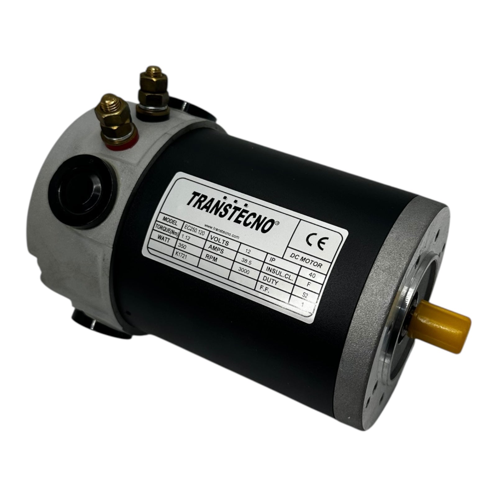 Transtecno EC250.120 DC-Motor 12V 350W 3000rpm B14 Rahmen63 Antrieb