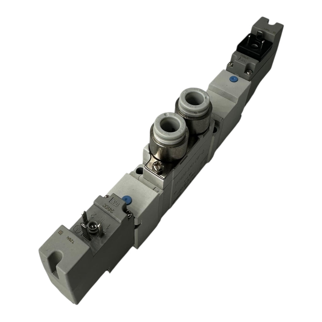 SMC SY7420-5Y0-C8F-Q Magnetventil 5/2 Wege 24VDC Pneumatik