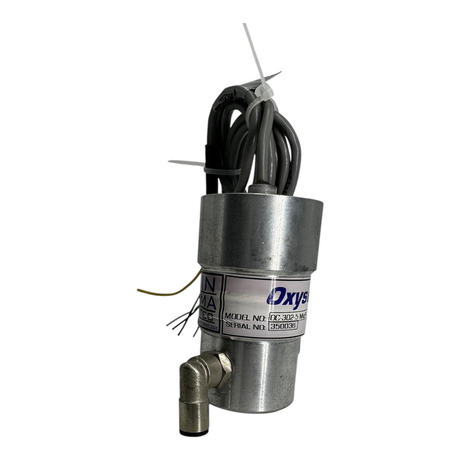 OxySenZir OC-302-5 Z25 O₂-Sensor Inmatec 25 % Messbereich Nr. 350036