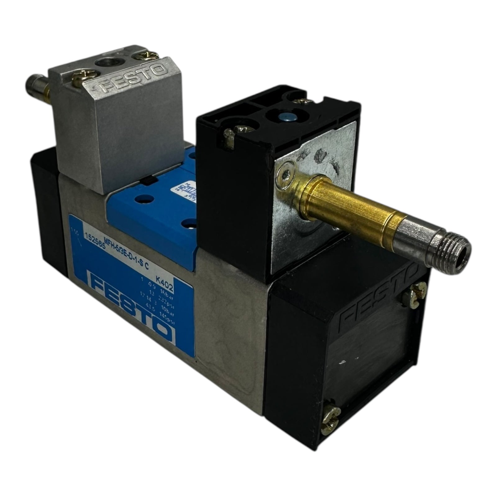 Festo MFH-5/3E-D-1-S C Magnetventil 5/3 Wegeventil 152565 0,9–16bar Pneumatik