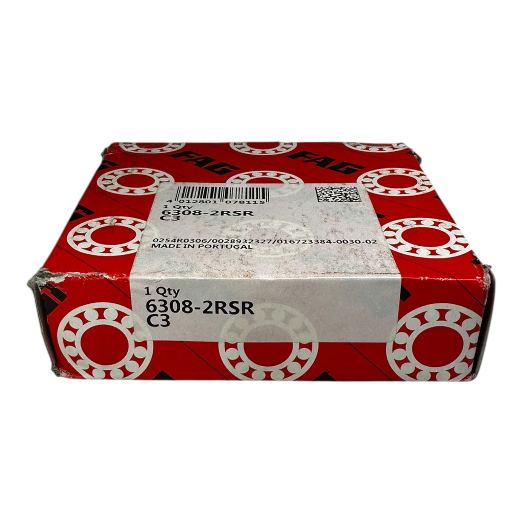 5x FAG 6308-2RSR-C3 Rillenkugellager 40x90x23 mm beidseitig gedichtet