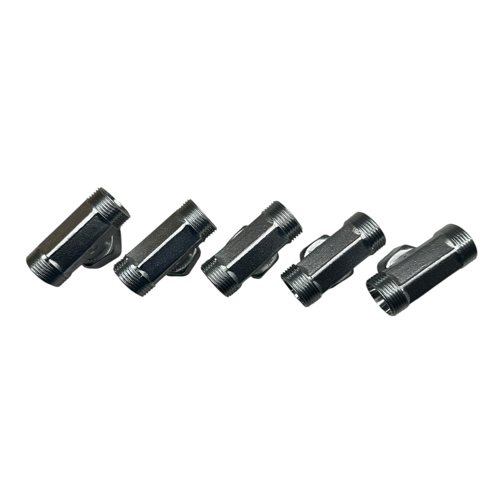 5x Parker Ermeto ET22LOMDCF T-Verschraubung EO Edelstahl Hydraulik