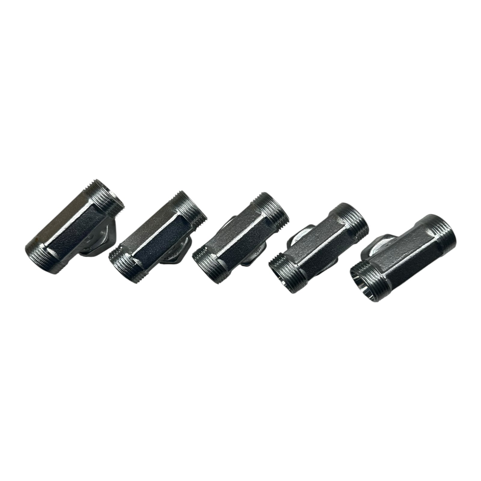 5x Parker Ermeto ET22LOMDCF T-Verschraubung EO Edelstahl Hydraulik