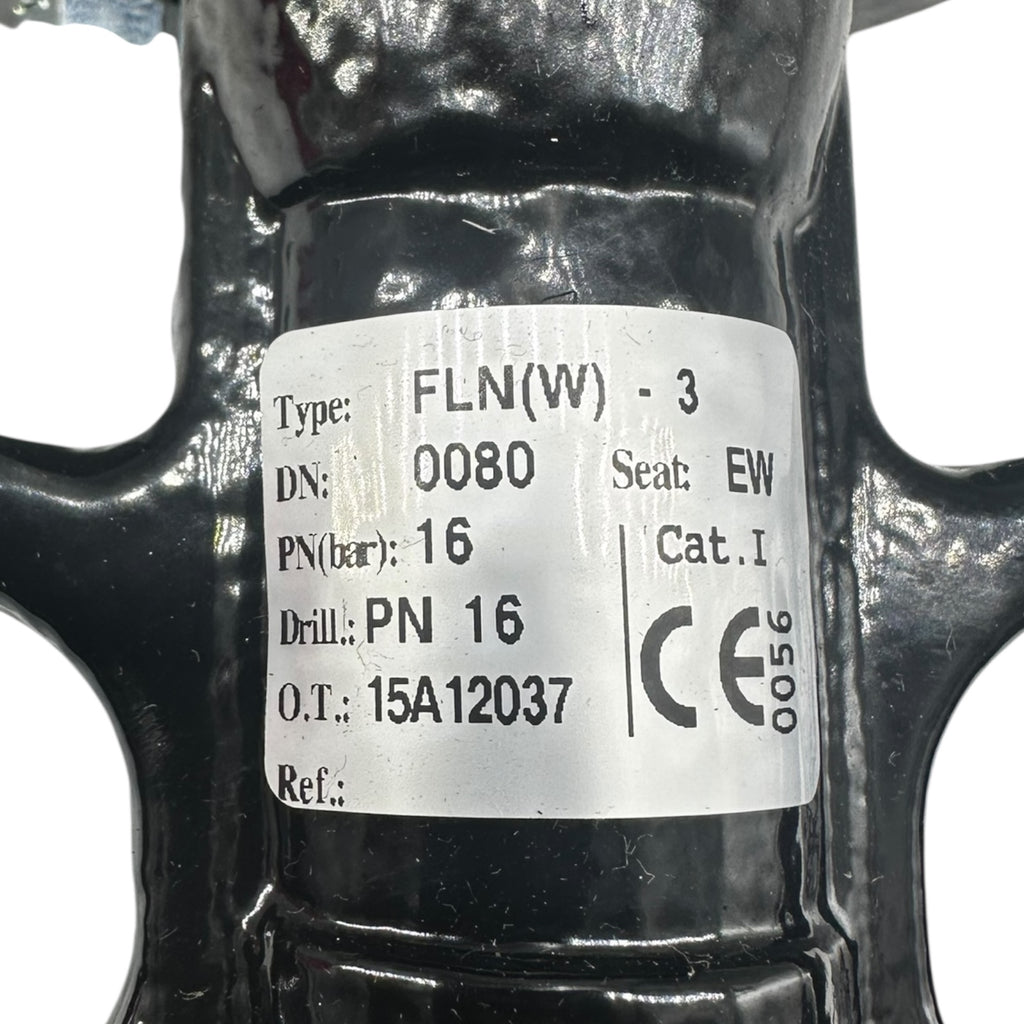 Absperrklappe FLN(W)-3 DN80 PN16 Handhebel Schieberventil Industrie CE0056