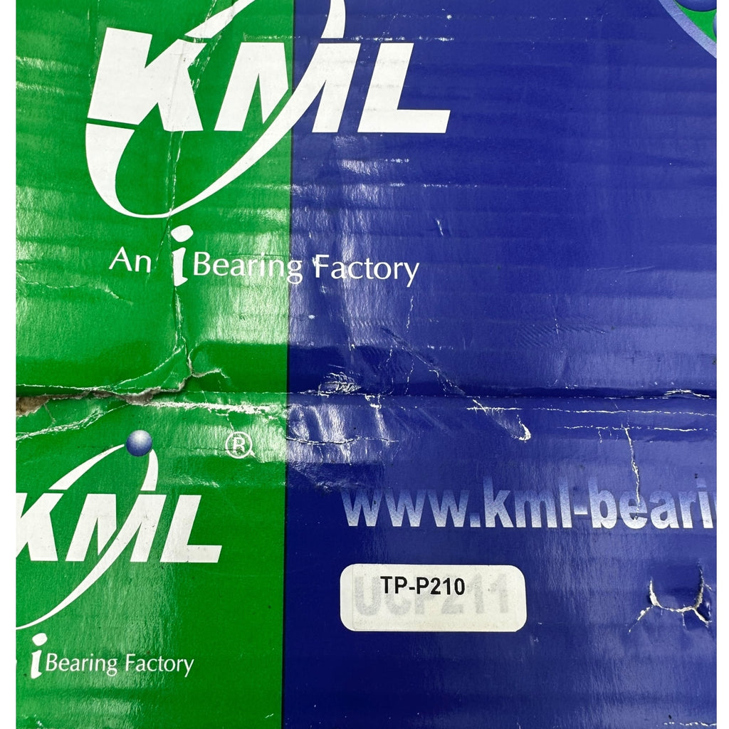 KML TP-P210 Lagergehäuse Stehlager Edelstahl Einsatz Kunststoffgehäuse
