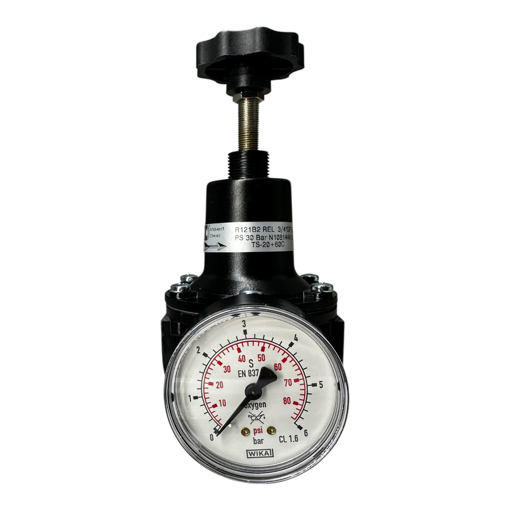 Insert Deal R121 Druckregler 3/4” GF 30bar 0,3–3bar Gasregler Reduzierstation