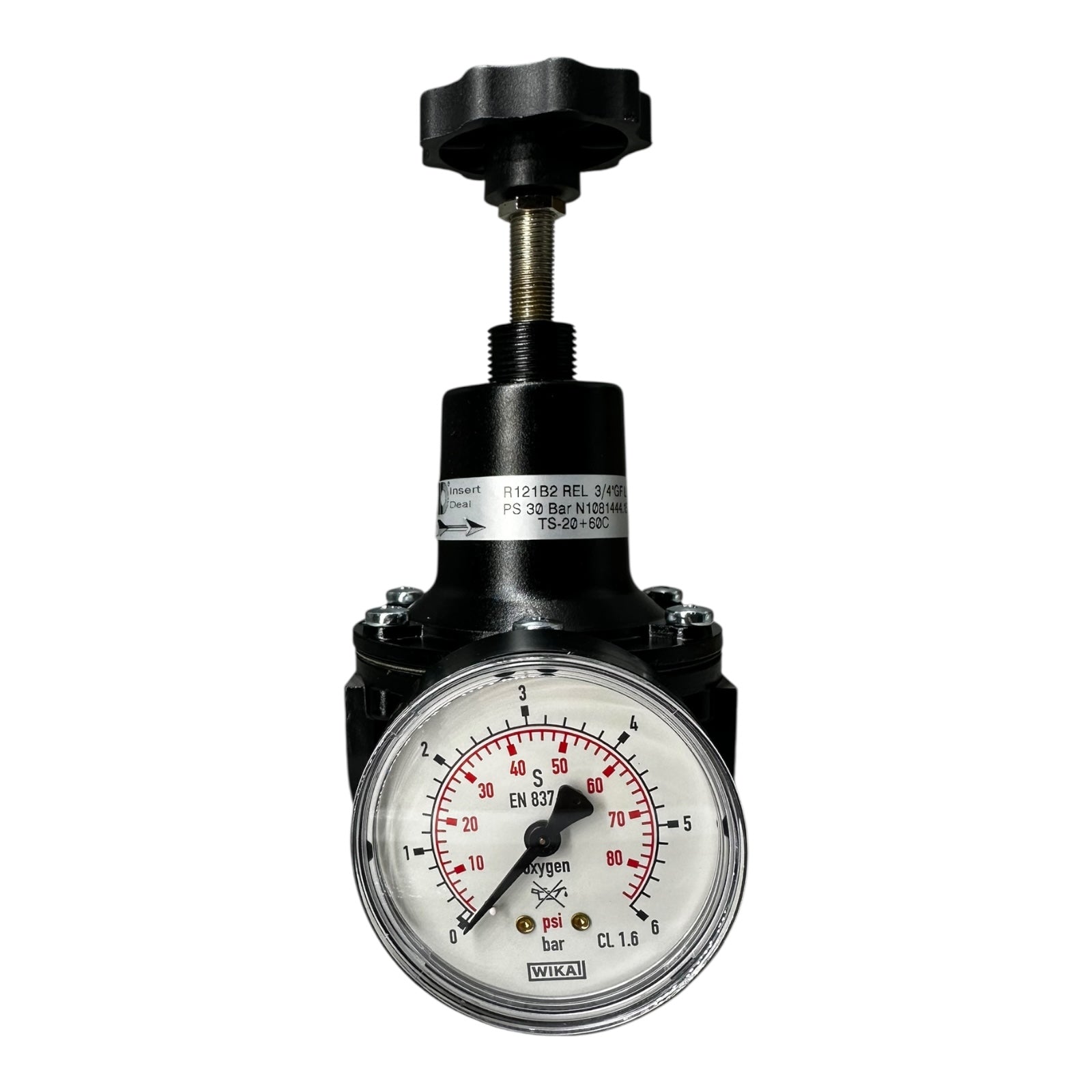 Insert Deal R121 Druckregler 3/4” GF 30bar 0,3–3bar Gasregler Reduzierstation