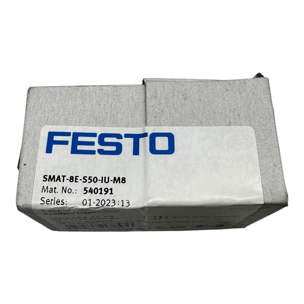 Festo SMAT-8E-S50-IU-M8 Positionssensor 540191 15–30V DC Wegmesssystem