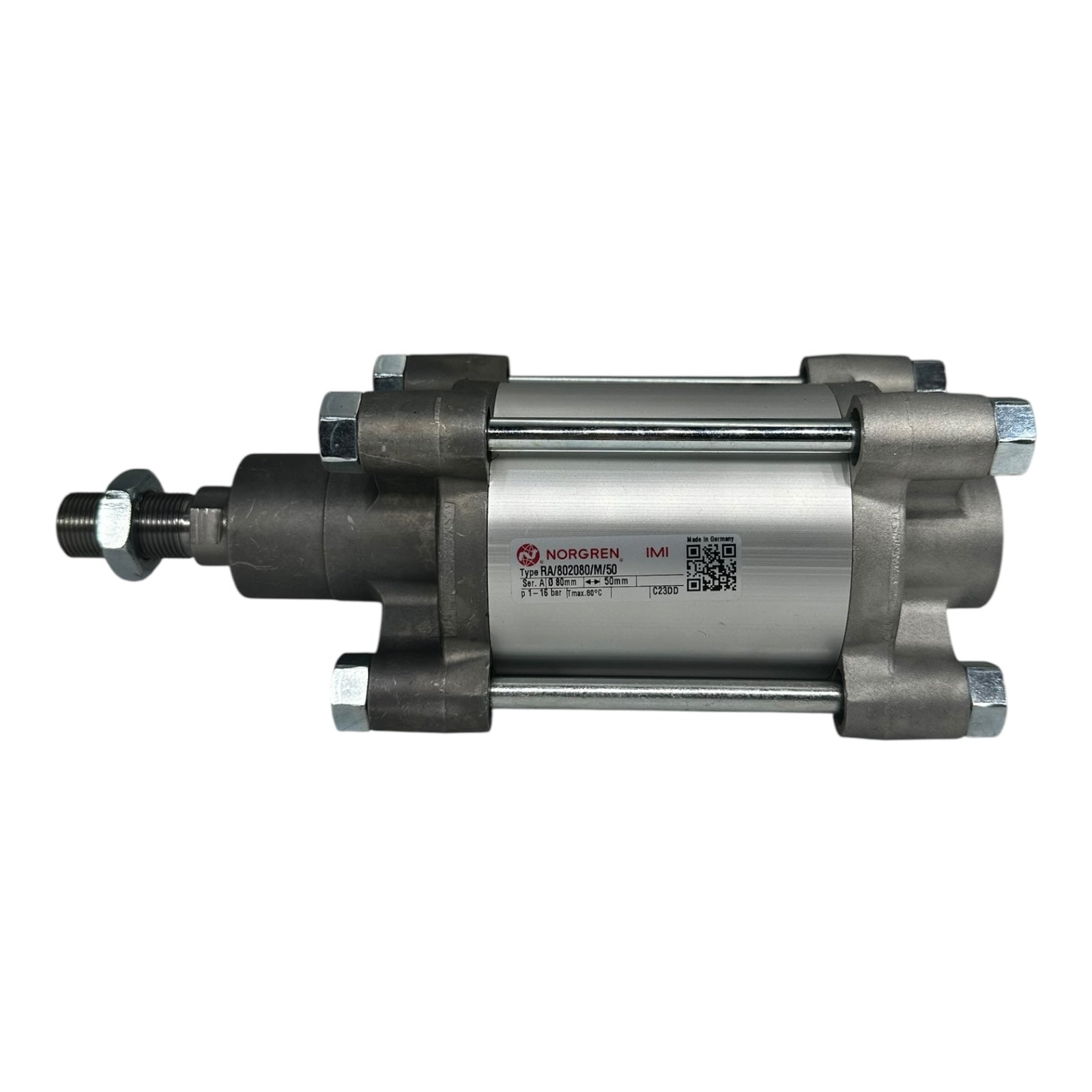 Norgren Pneumatikzylinder RA/802080/M/50 Ø80mm Hub 50mm 16bar Zylinder Neu