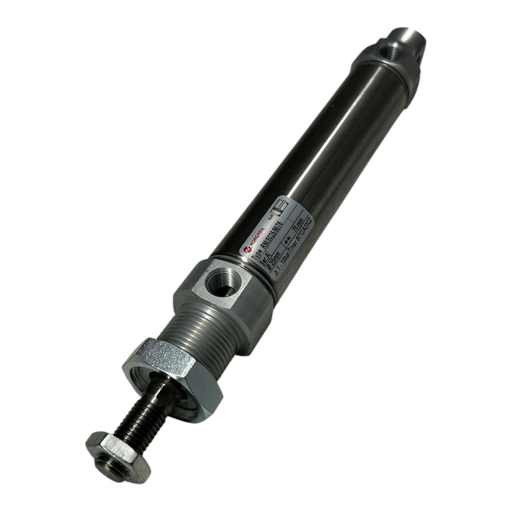 Norgren RM/8025/M/75 Pneumatikzylinder Ø25mm Hub 75mm 1-10bar Edelstahl