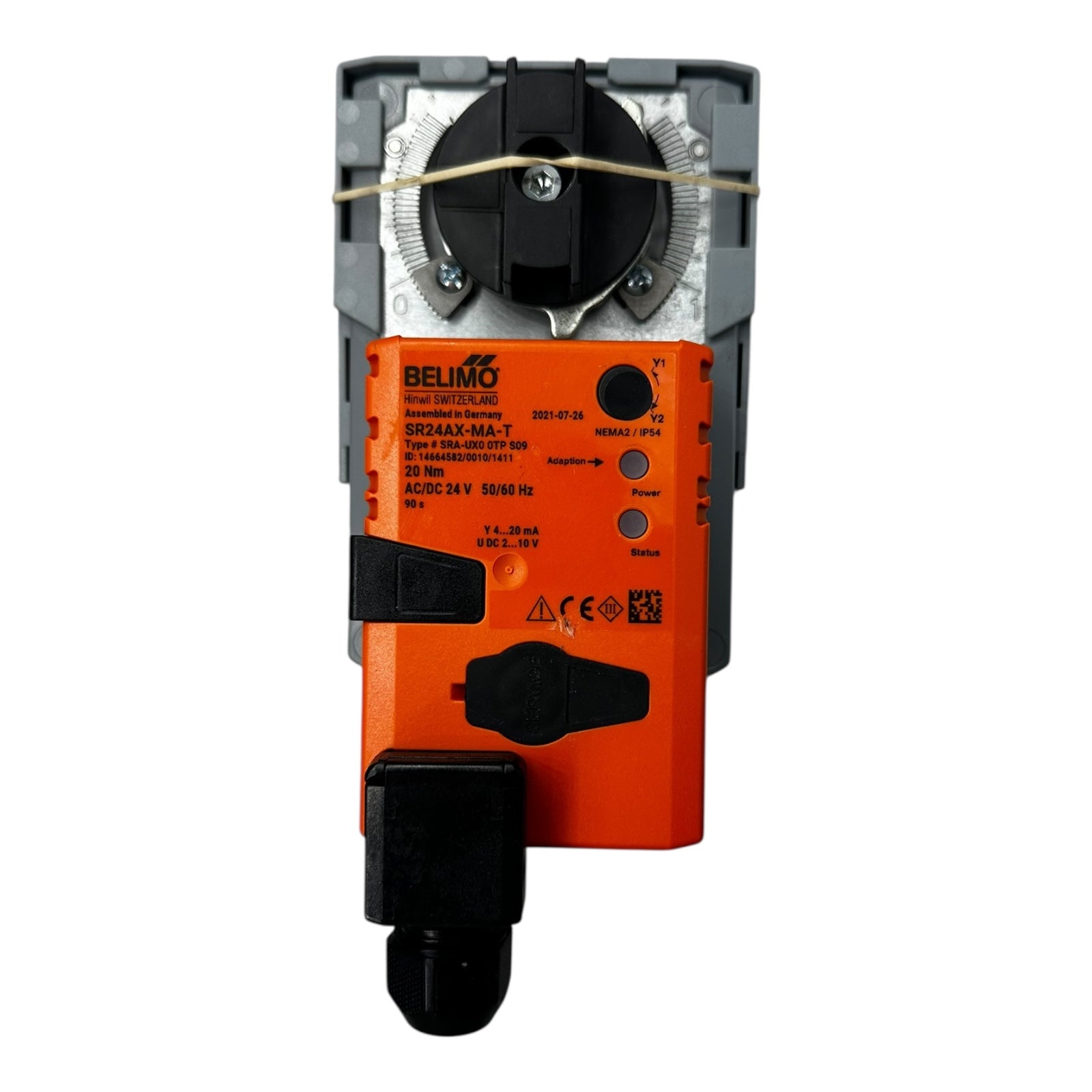 Belimo SR24A2X-MA-T Stellantrieb 24V AC/DC 20Nm 90s 4–20mA Signal NEU