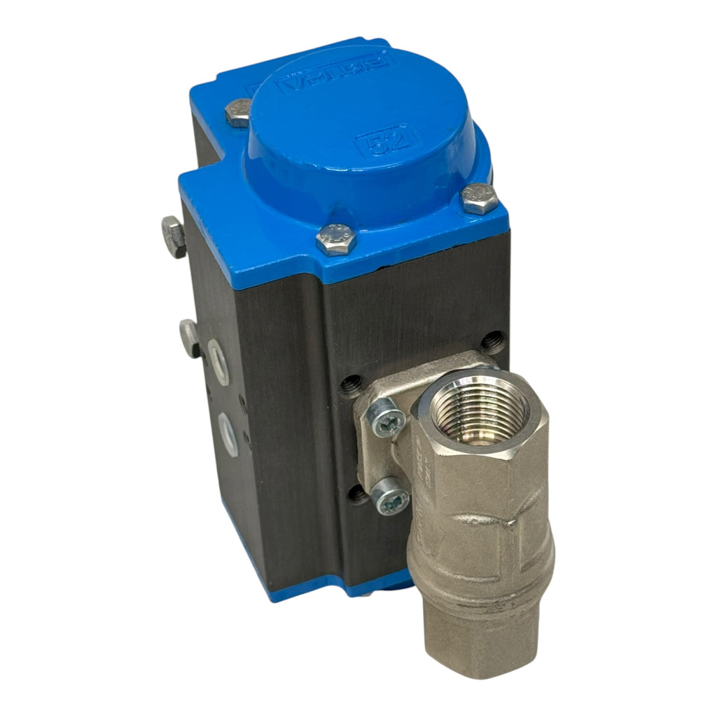 Valbia Pneumatik Antrieb SR52S05 mit Kugelhahn DN15 1/2” 8bar 82SR0010 ATEX