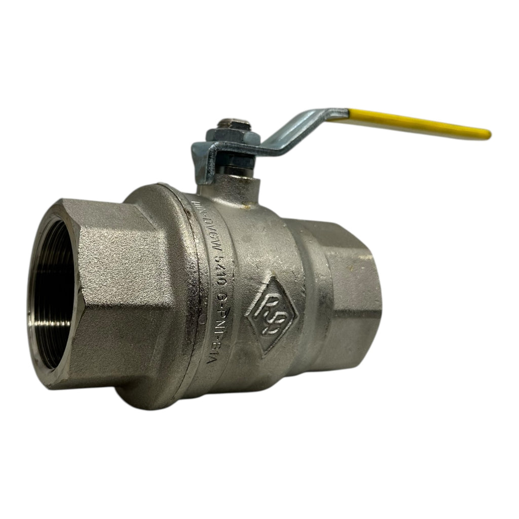 Kugelhahn DN50 2” IG Edelstahl CF8 PN40 DVGW 5140 Kugelventil Vollfluss