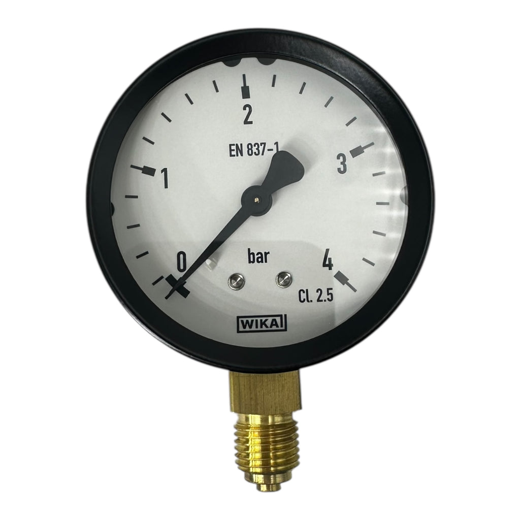 WIKA Manometer 111.10.063 0–4 bar G1/4B Messgerät Druckanzeige EN 837-1