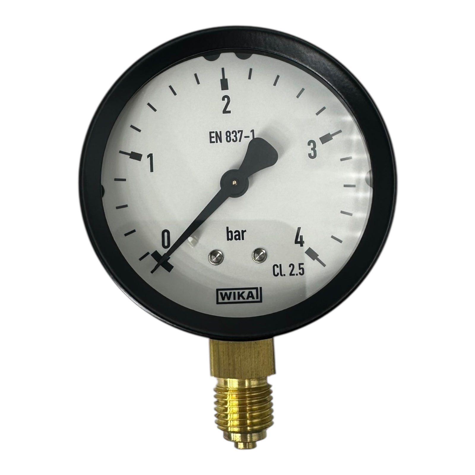 WIKA Manometer 111.10.063 0–4 bar G1/4B Messgerät Druckanzeige EN 837-1
