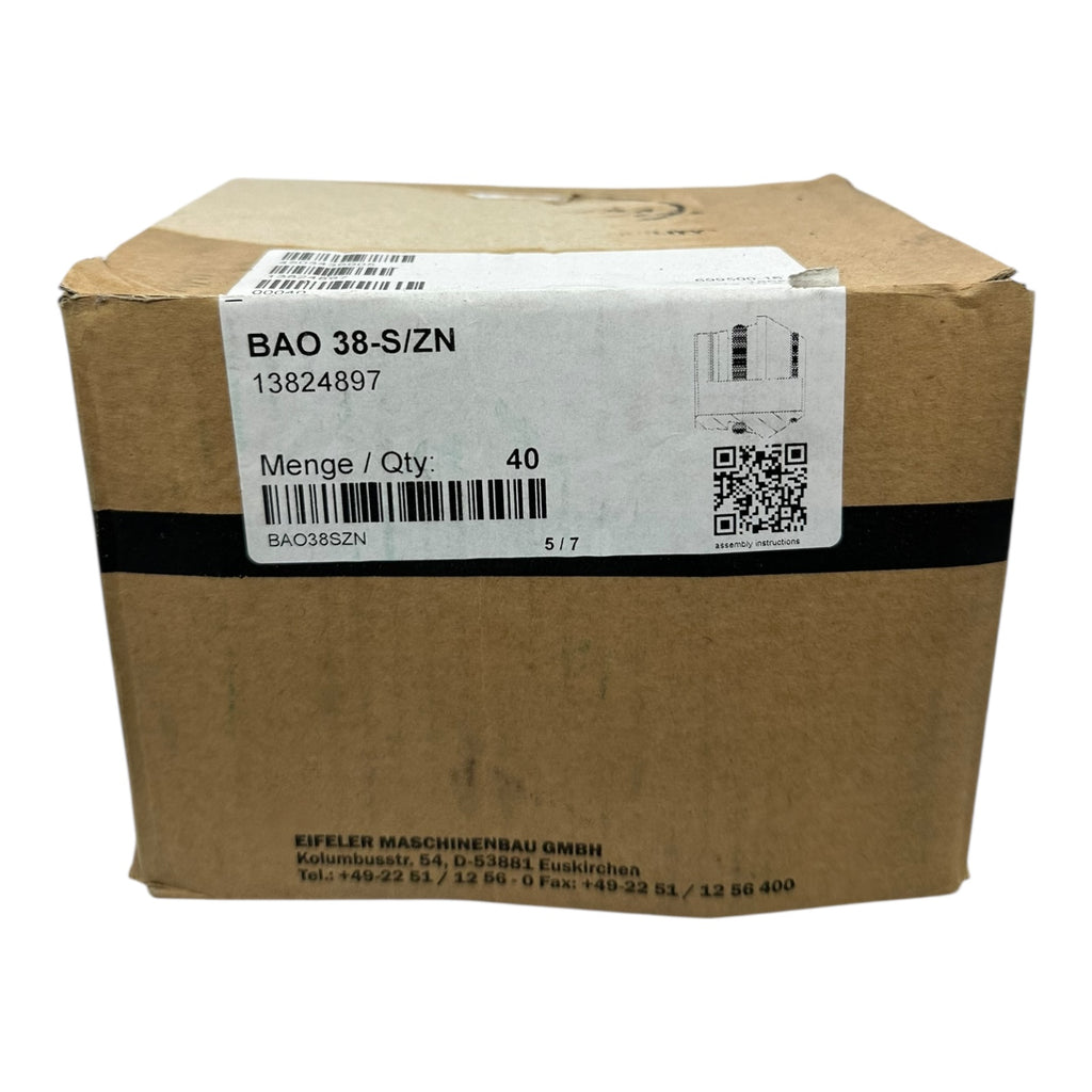 40x Gates BAO 38-S/ZN Einschweißstutzen 13824897 Hydraulikanschluss EMB NEU