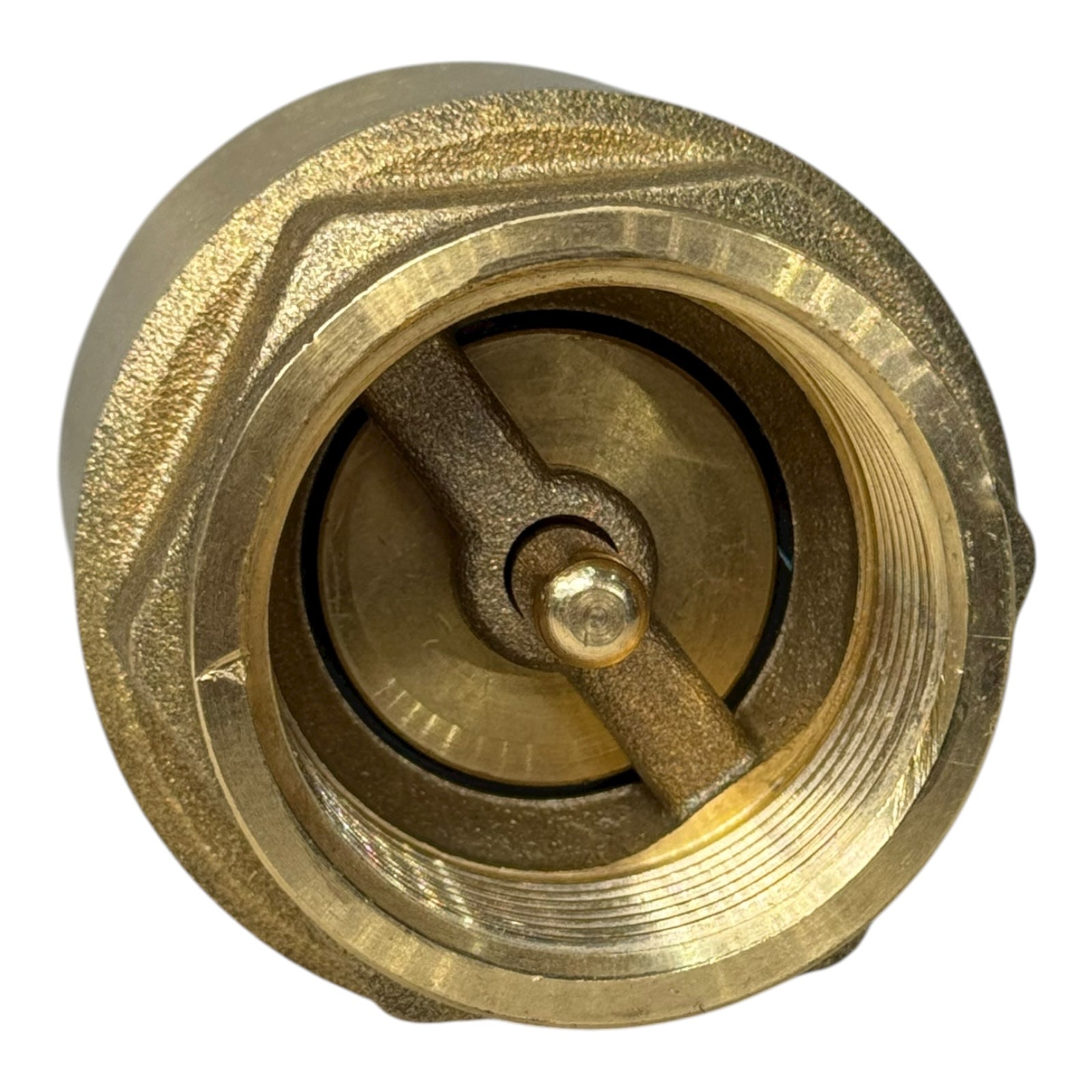 Riegler 103885 Rückschlagventil G1 1/4” DN32 PN18 Messing Voller Durchgang 18bar