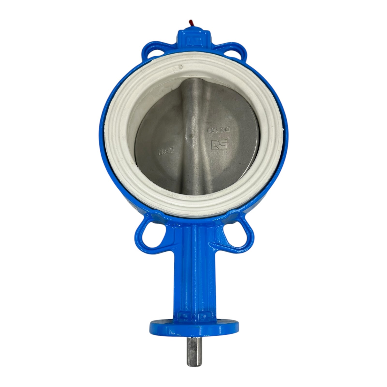 Absperrklappe KL-5 DN150 PN3 PN10 EB-Sitz Edelstahl Klappe 9.9bar getestet neu