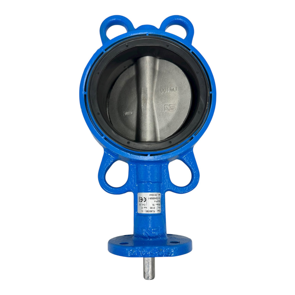 Absperrklappe FLNV(W)-5 DN100 PN16 Flanschventil Sitz V CE0056 NEU