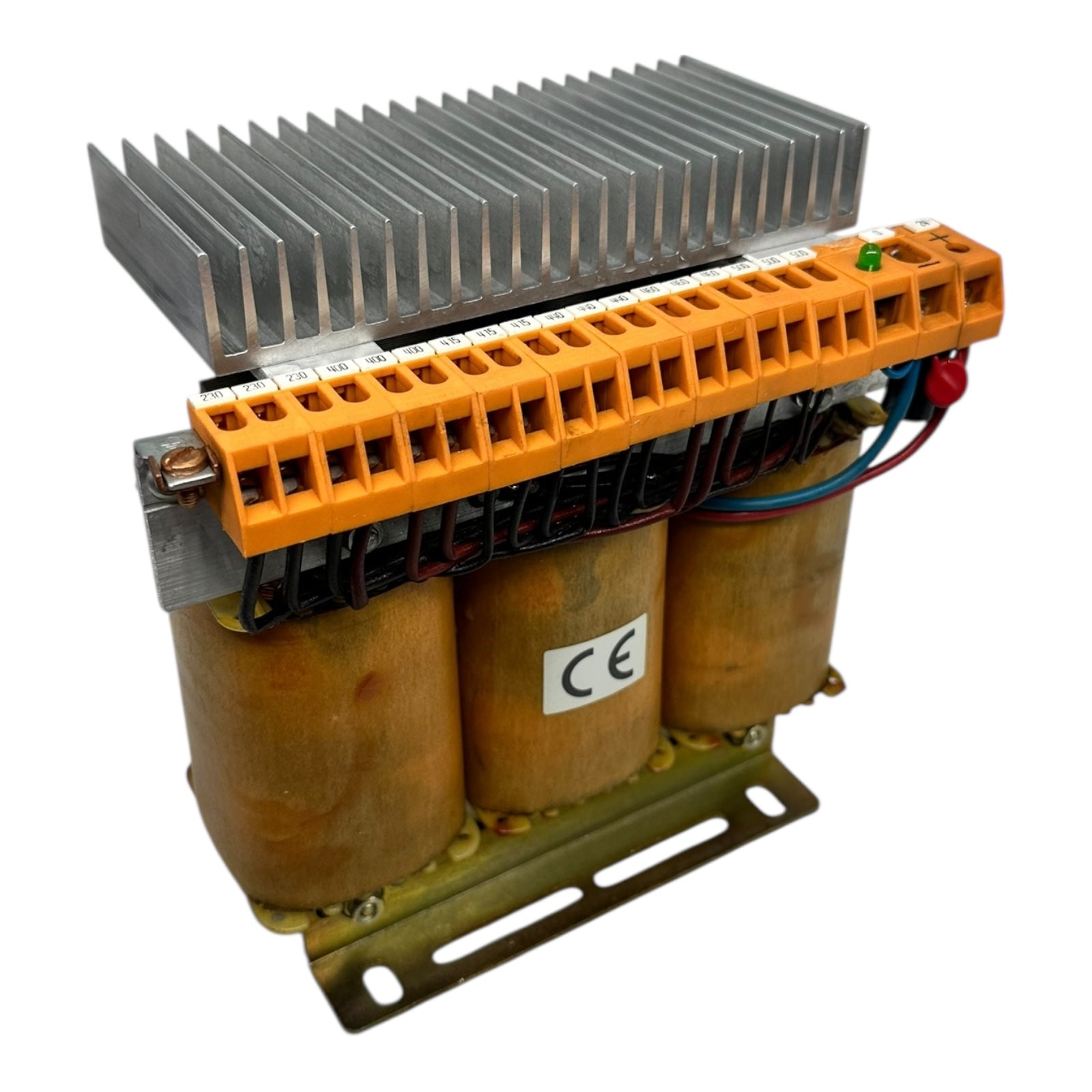 Roller & Fischer DNG500S Trafo 230–500V / 24VDC 20A Gleichrichtermodul
