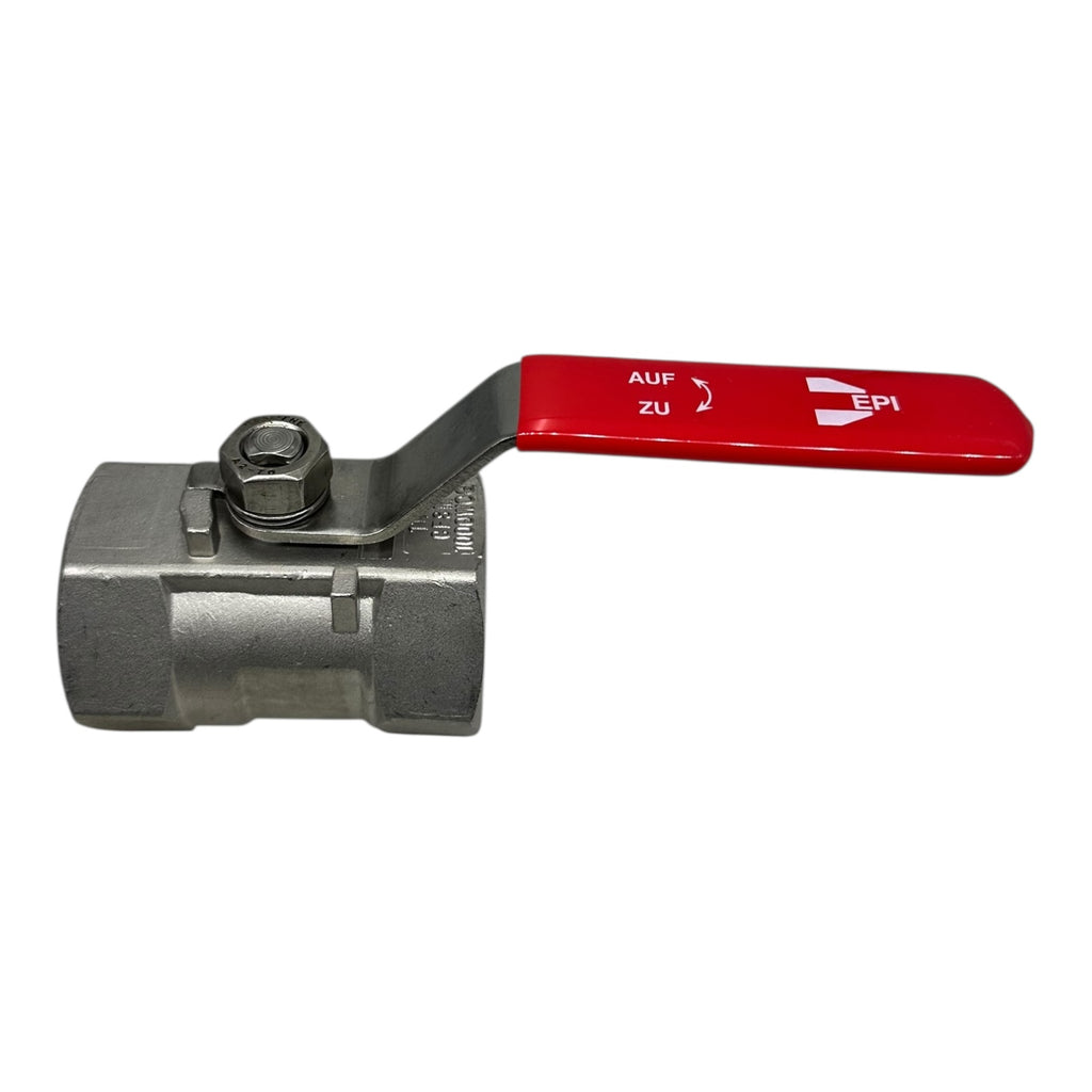 EPI Kugelhahn 1½” CF8M Edelstahl 1000 WOG Volldurchgang Innengewinde