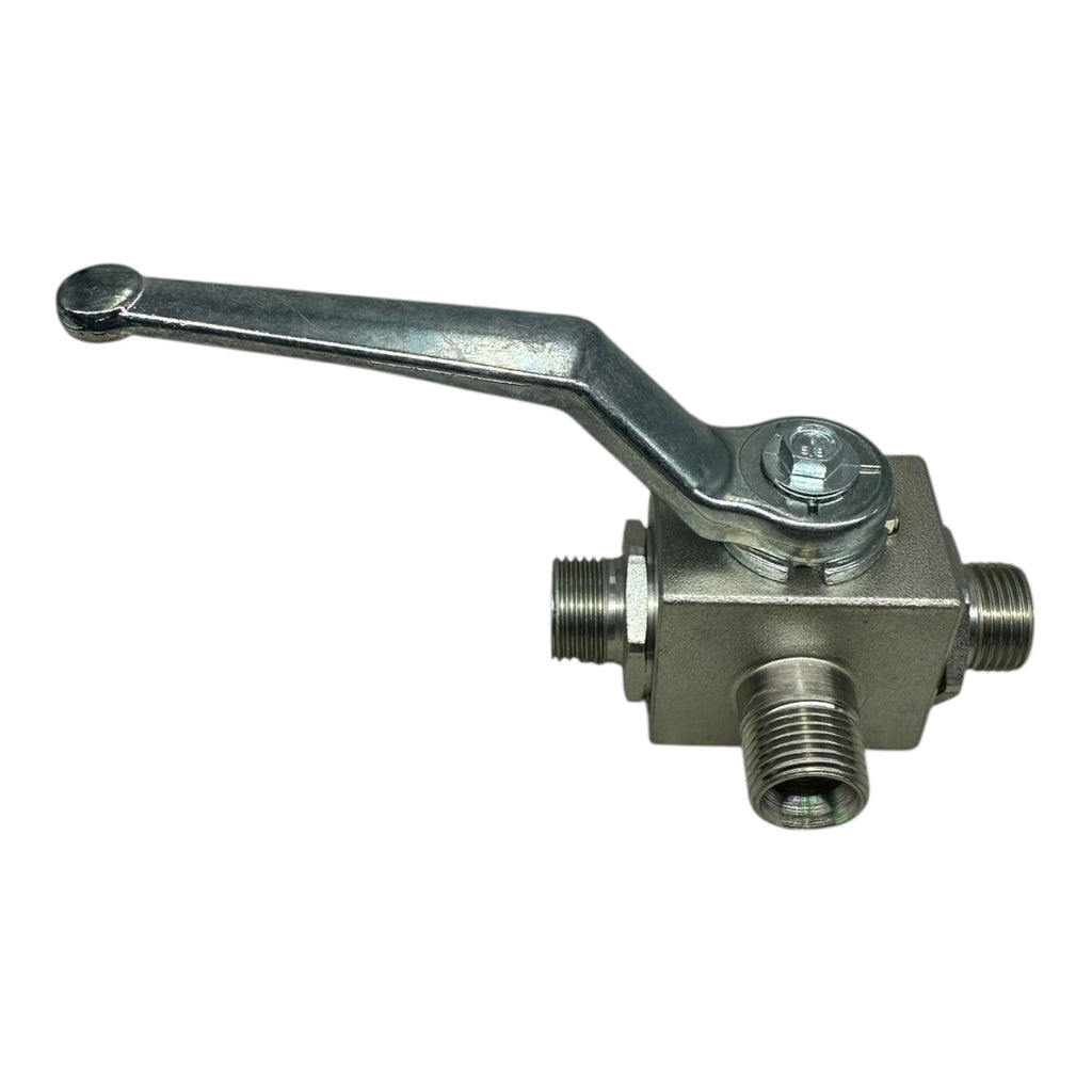 Pister BK3 12L-10-1123-1L 3/2-Wege Kugelhahn PN400 Hydraulik Stahl