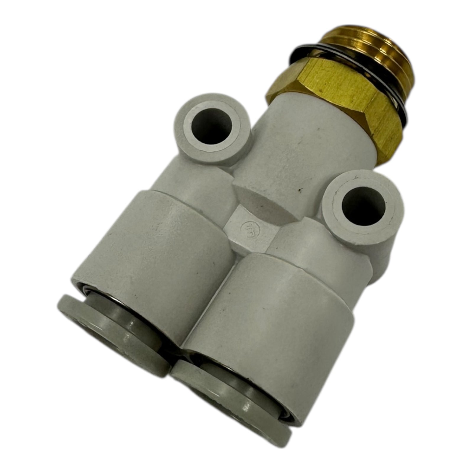 10x SMC KQ2U08-U02A Pneumatik Verteiler 8 mm Push-In auf G1/4 Messinggewinde
