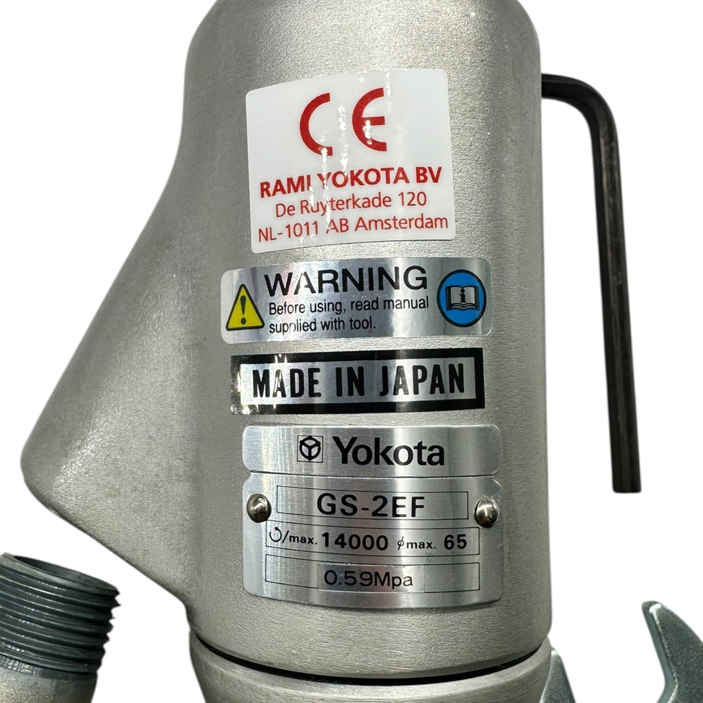 Yokota GS-2EF Luftschleifer 14000rpm Pneumatik Grinder Set Luftschleifer