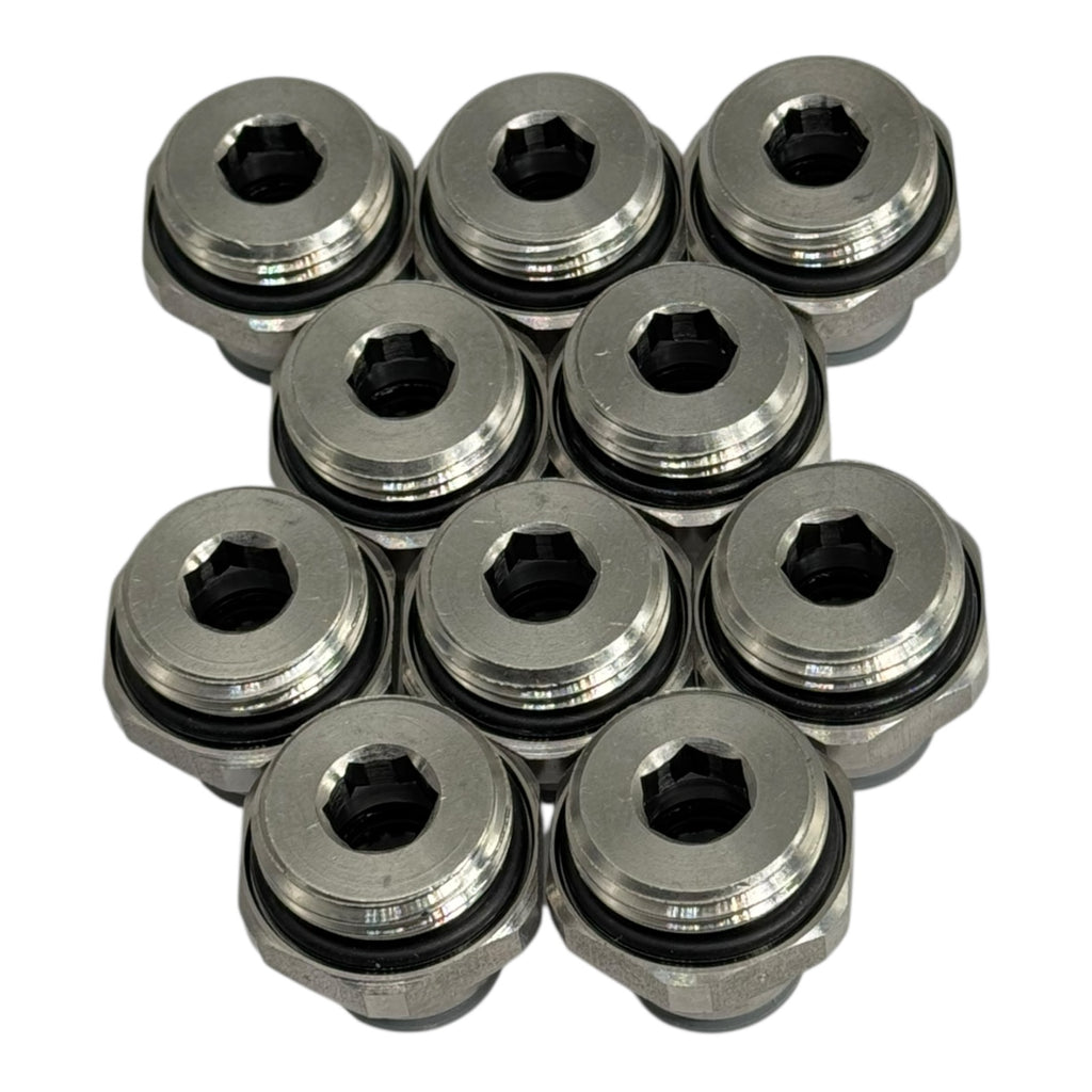 10x Legris 6911 10 21 Einschraubverschraubung 10 mm–R1/2” Pneumatik Fitting