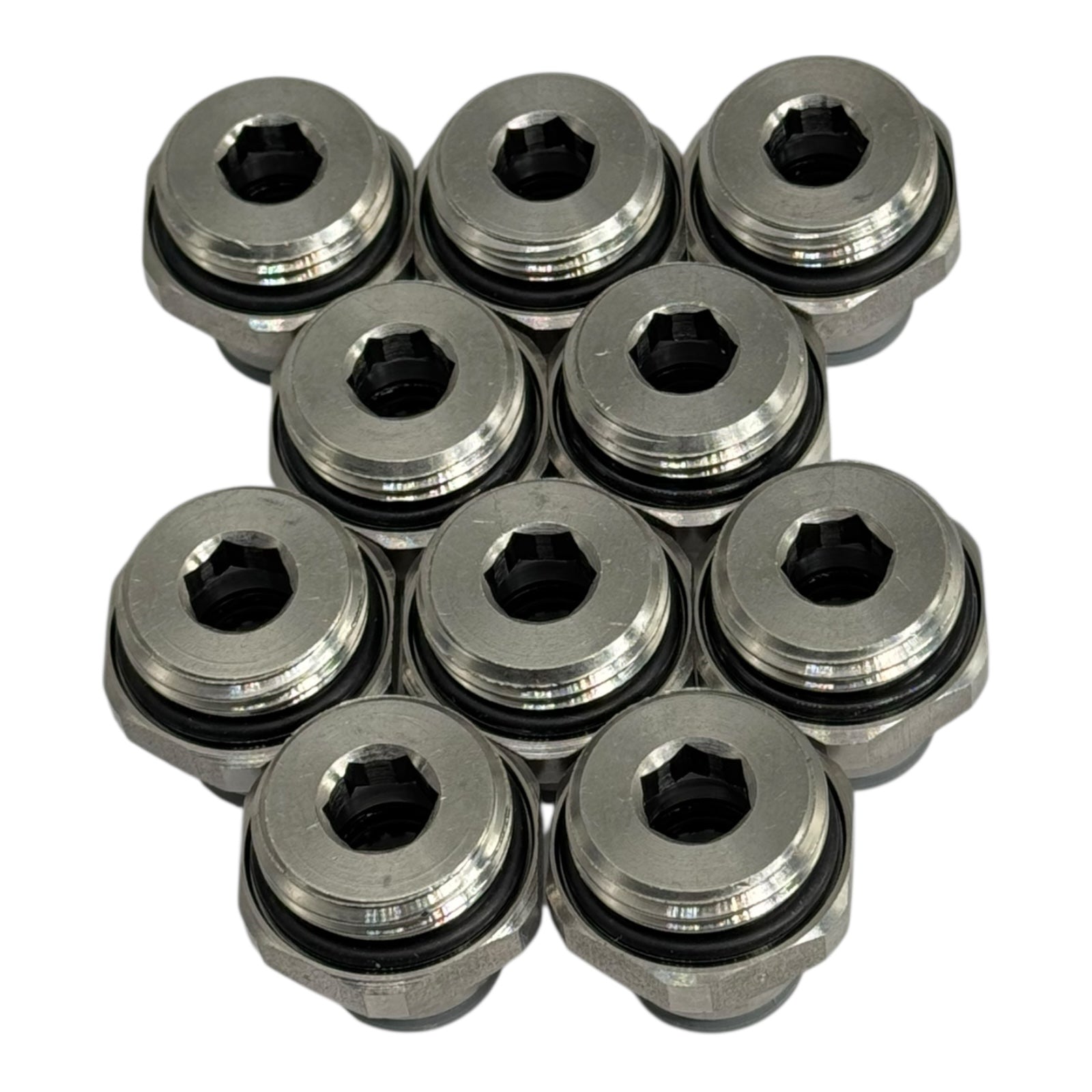 10x Legris 6911 10 21 Einschraubverschraubung 10 mm–R1/2” Pneumatik Fitting