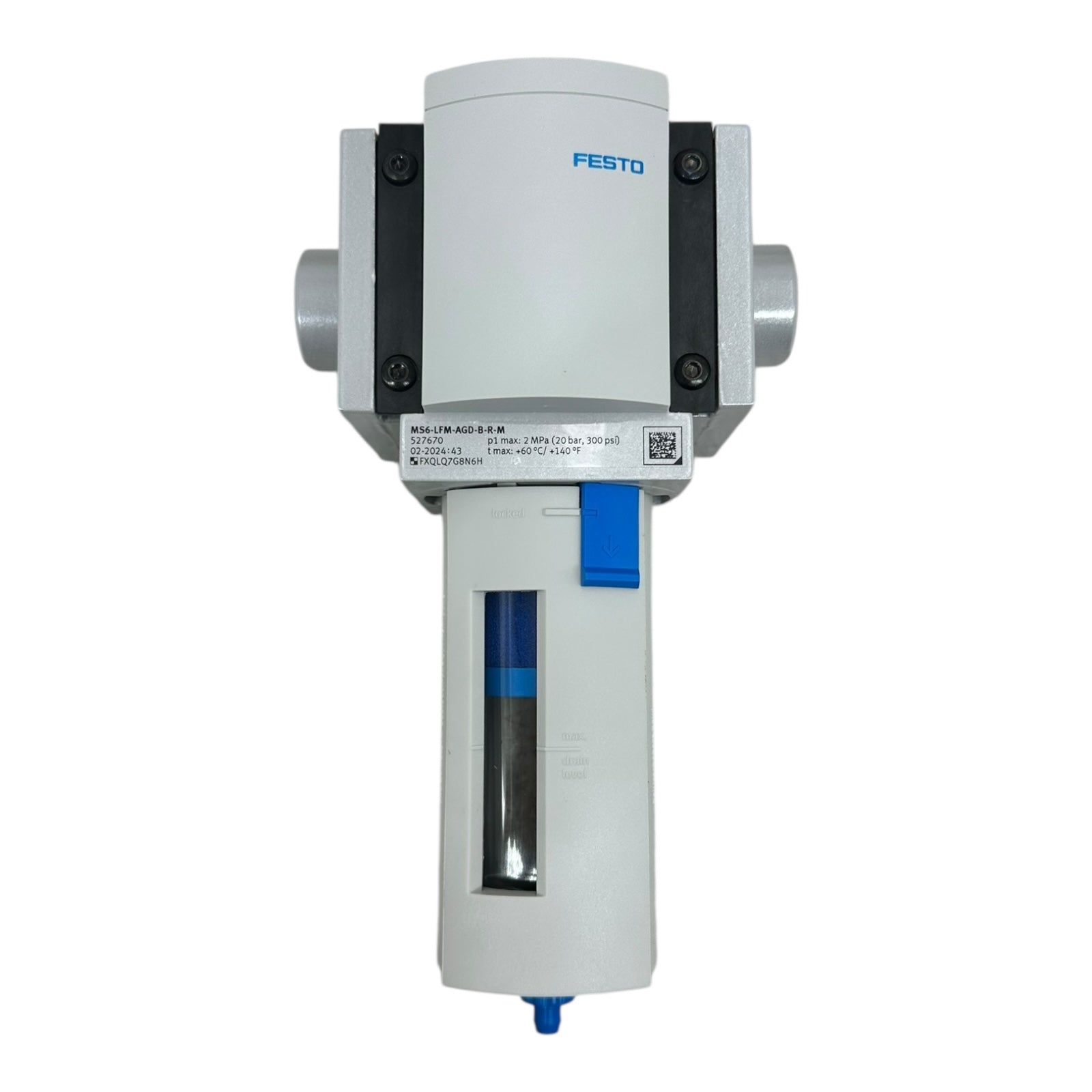 Festo MS6-LFM-AGD-B-R-M Feinfilter 527670 MS6 Serie 20 bar 1/2” Druckluftfilter