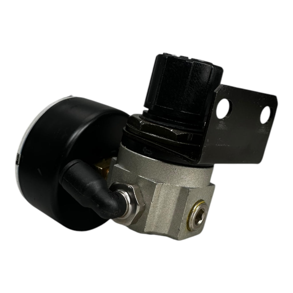 SMC EAR111-F02 Druckregler 0,05 ~ 0,69 MPa + Wika Manometer 0-6bar