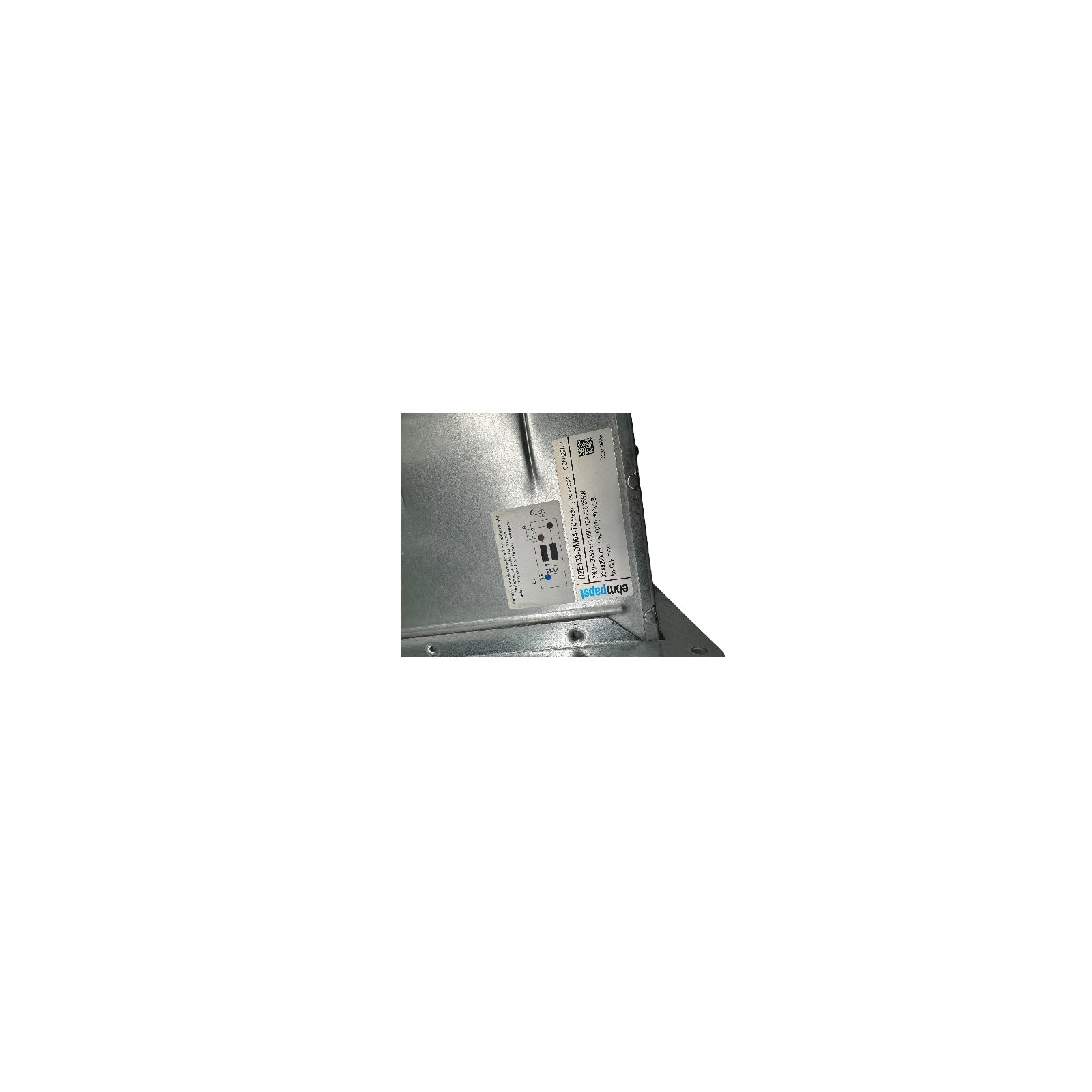 ebm-papst D2E133-DM64-70 Radiallüfter 230V 255W 2500U/min mit kondensator
