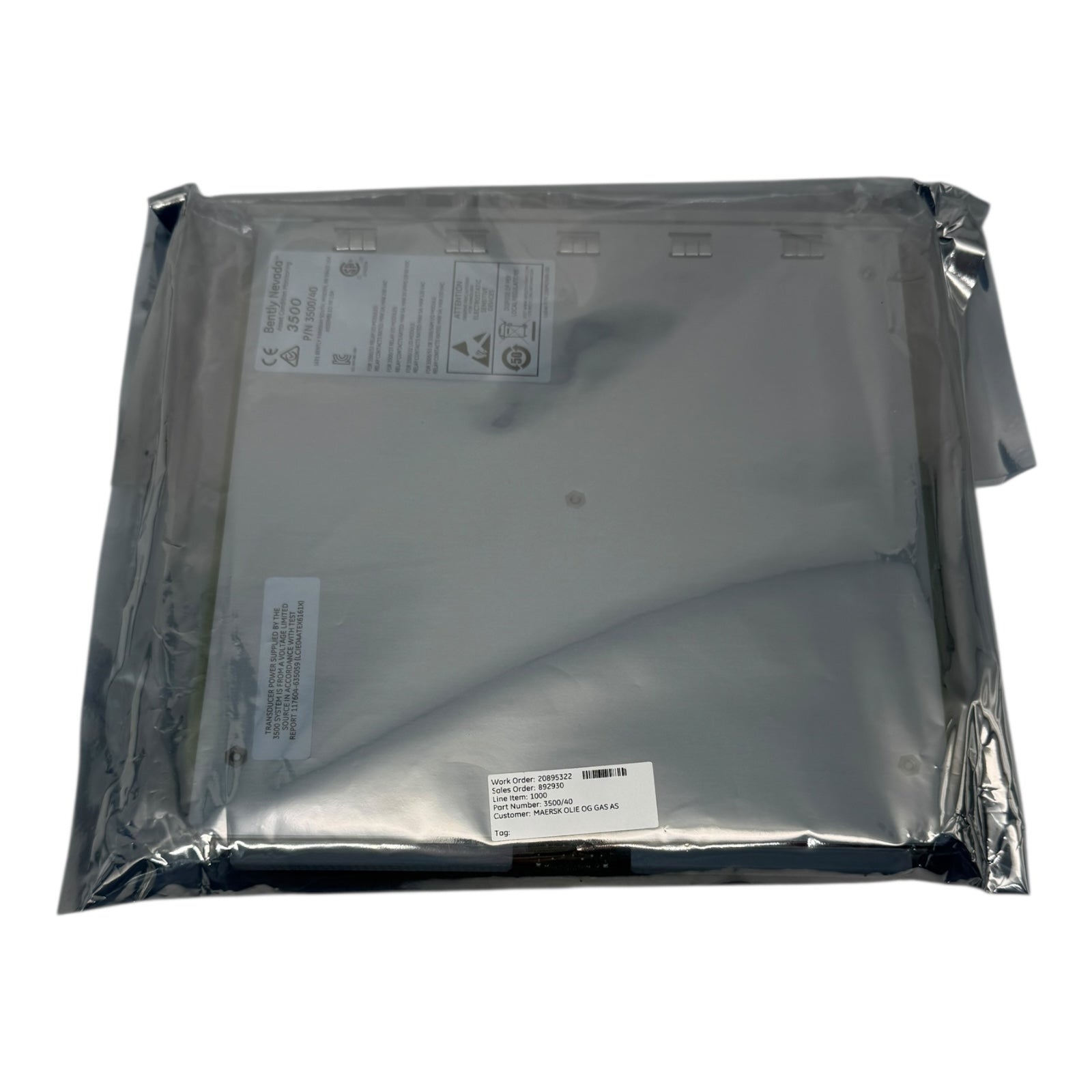 Bently Nevada 3500/40 126615-01 184139-10 106M2686-00 Proximitor-I/O-Module
