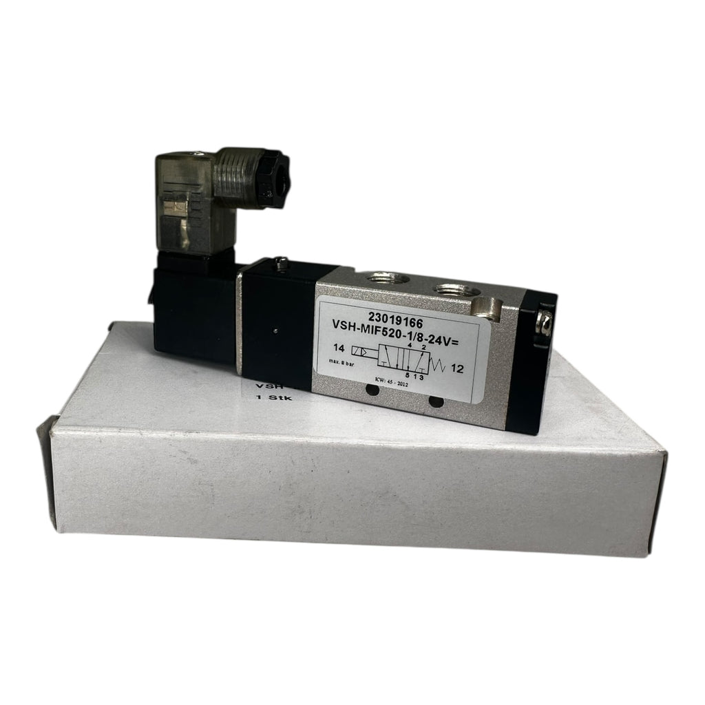 VSH 23019166 VSH-MIF520-1/8-24V Magnetventil Pneumatikventil 5/2 Wege
