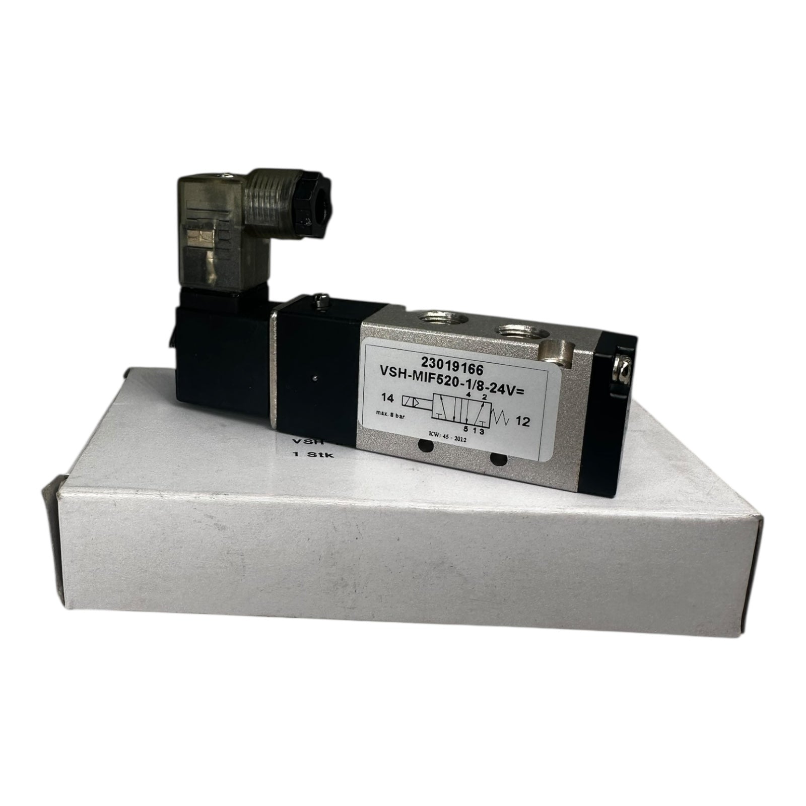 VSH 23019166 VSH-MIF520-1/8-24V Magnetventil Pneumatikventil 5/2 Wege