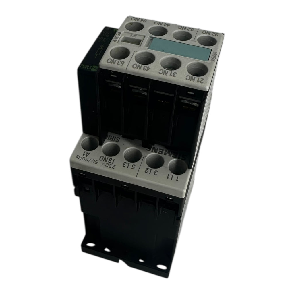 3x Siemens 3RT1015-1AP01 Schütz 3-polig 24V AC Hilfskontaktblock
