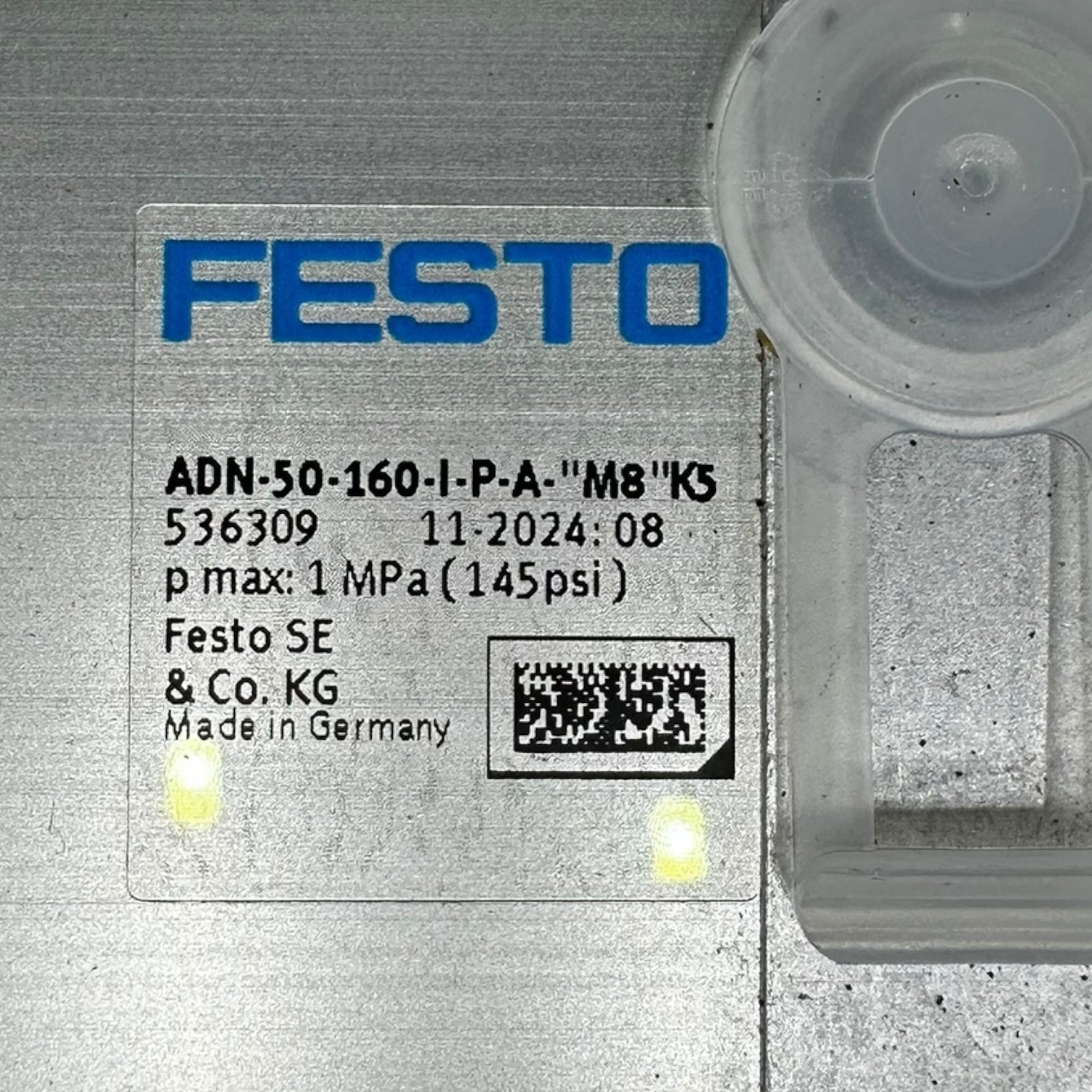 Festo ADN-50-160-I-P-A Kompaktzylinder 50 mm 160 mm Hub 1 MPa NEU Pneumatik