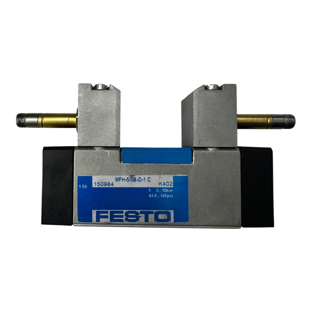 Festo MFH-5/3B-D-1C Magnetventil 5/3 Wege 3–10 bar Pneumatikventil