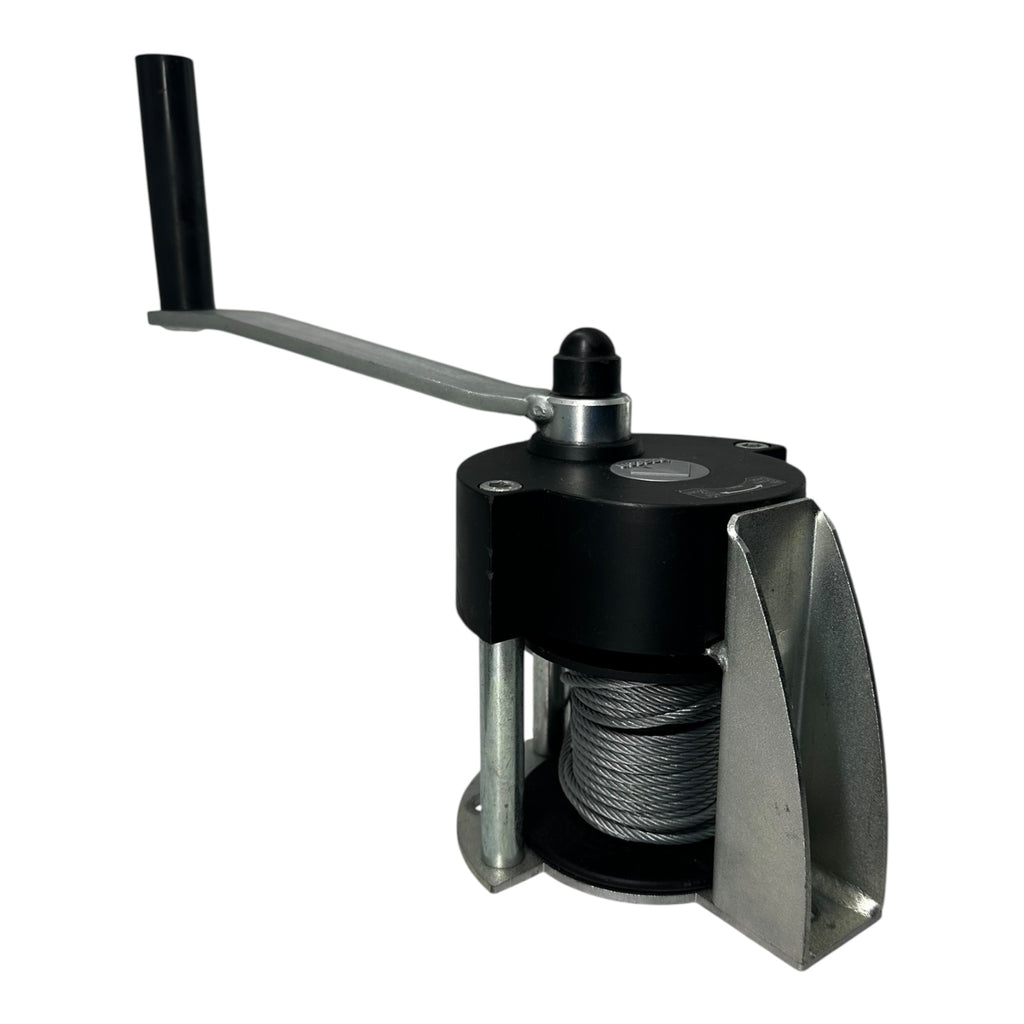 haacon Handseilwinde WV 300 Seilwinde 3kN 4mm Seil Haken manuell