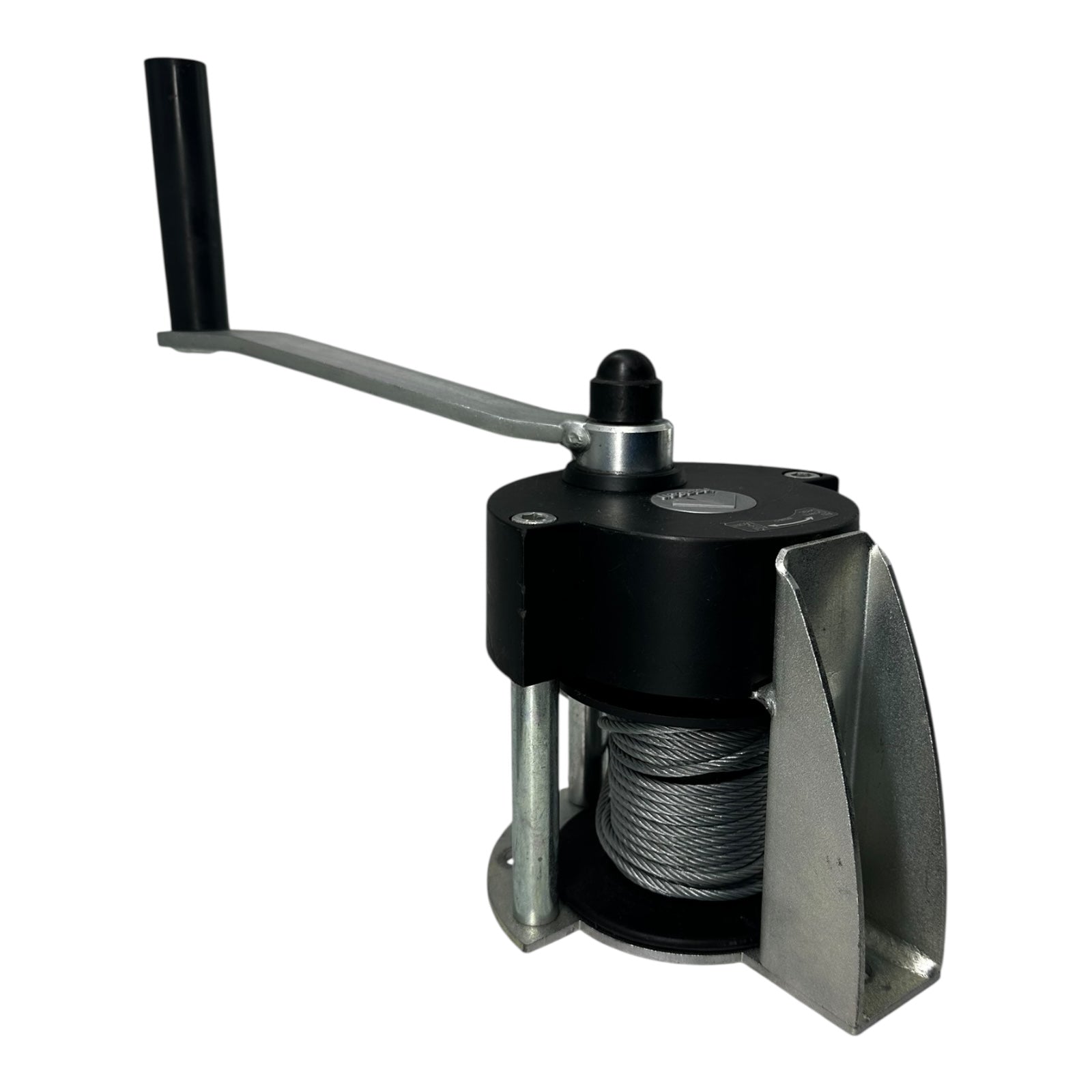haacon Handseilwinde WV 300 Seilwinde 3kN 4mm Seil Haken manuell