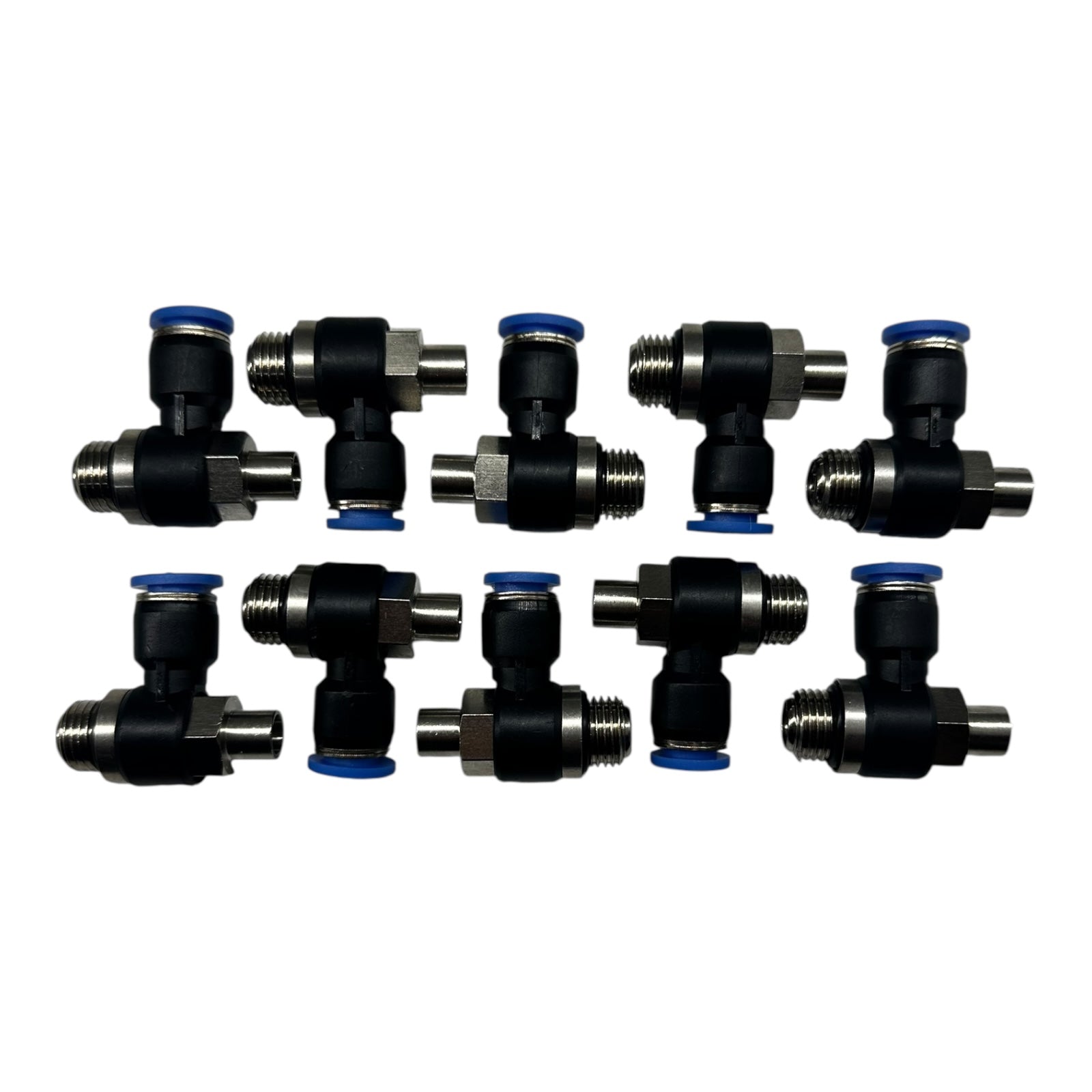 10x Riegler 285.014-8 Drosselrückschlagventil Abluftdros.G1/4 a. 10bar Ø8