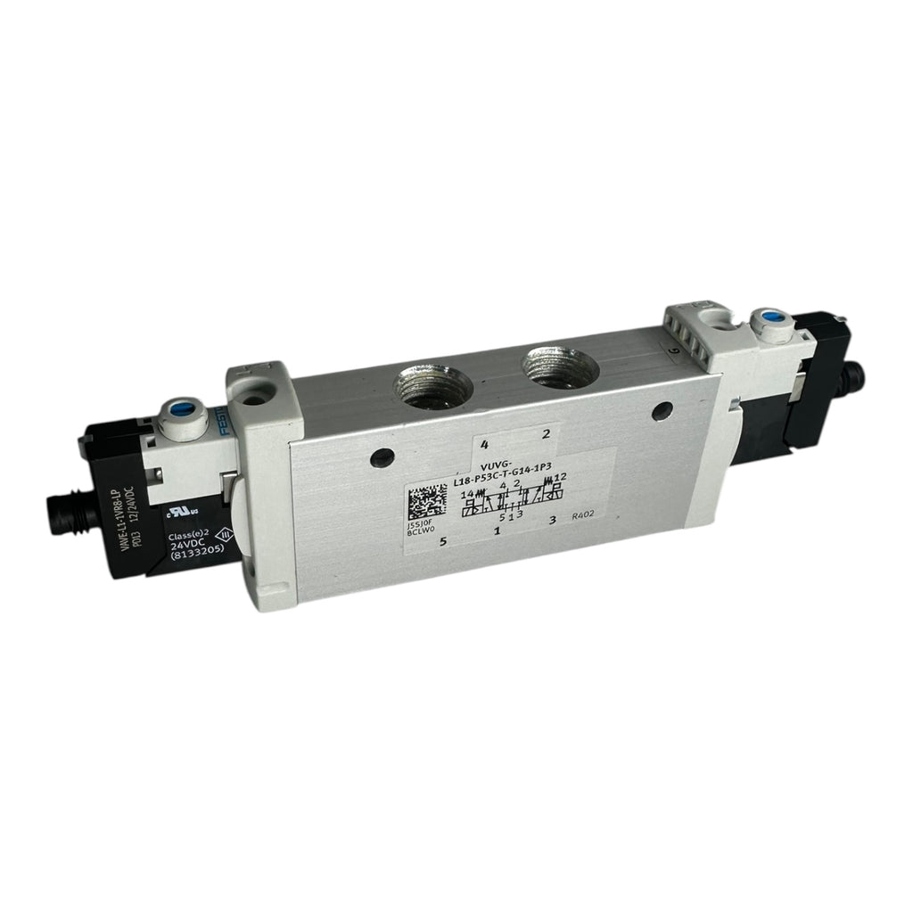 Festo VUVG-L18-P53C-T-G14-1R8L Magnetventil 8031534 24V DC 5/3-Wegeventil