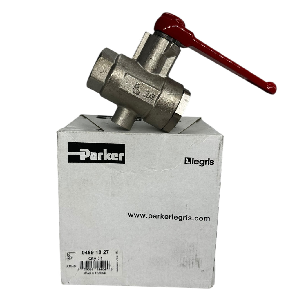 Parker Kugelhahn 04891827 3/4” 2-Wege Absperrventil Industrieventil