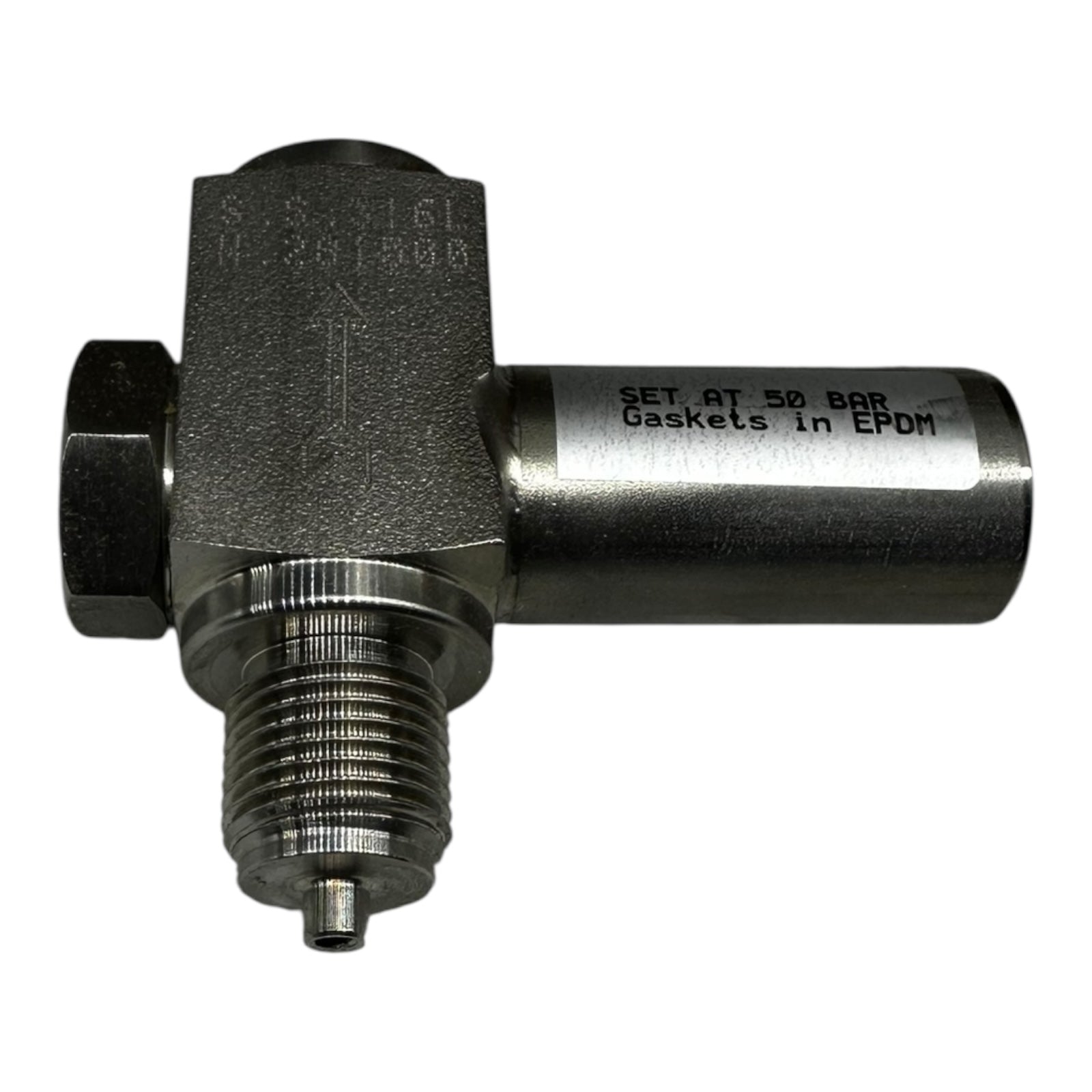 Sicherheitsventil 1/2” Edelstahl 316L Set 50 bar EPDM Dichtung Überdruckventil
