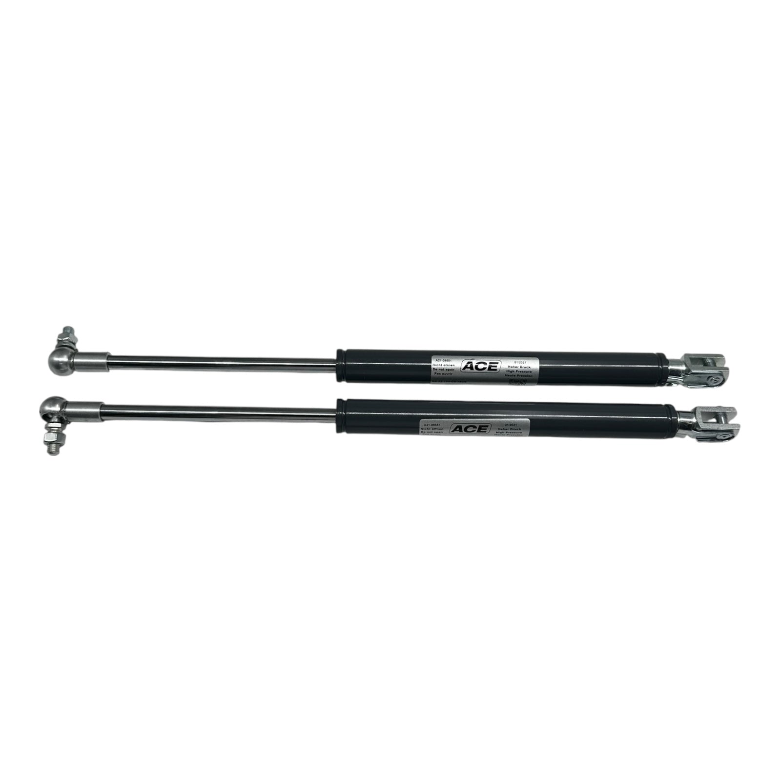 2x ACE Gasfeder GS-22-150-CD-750N 750N 22/150 mm Hochdruckdämpfer