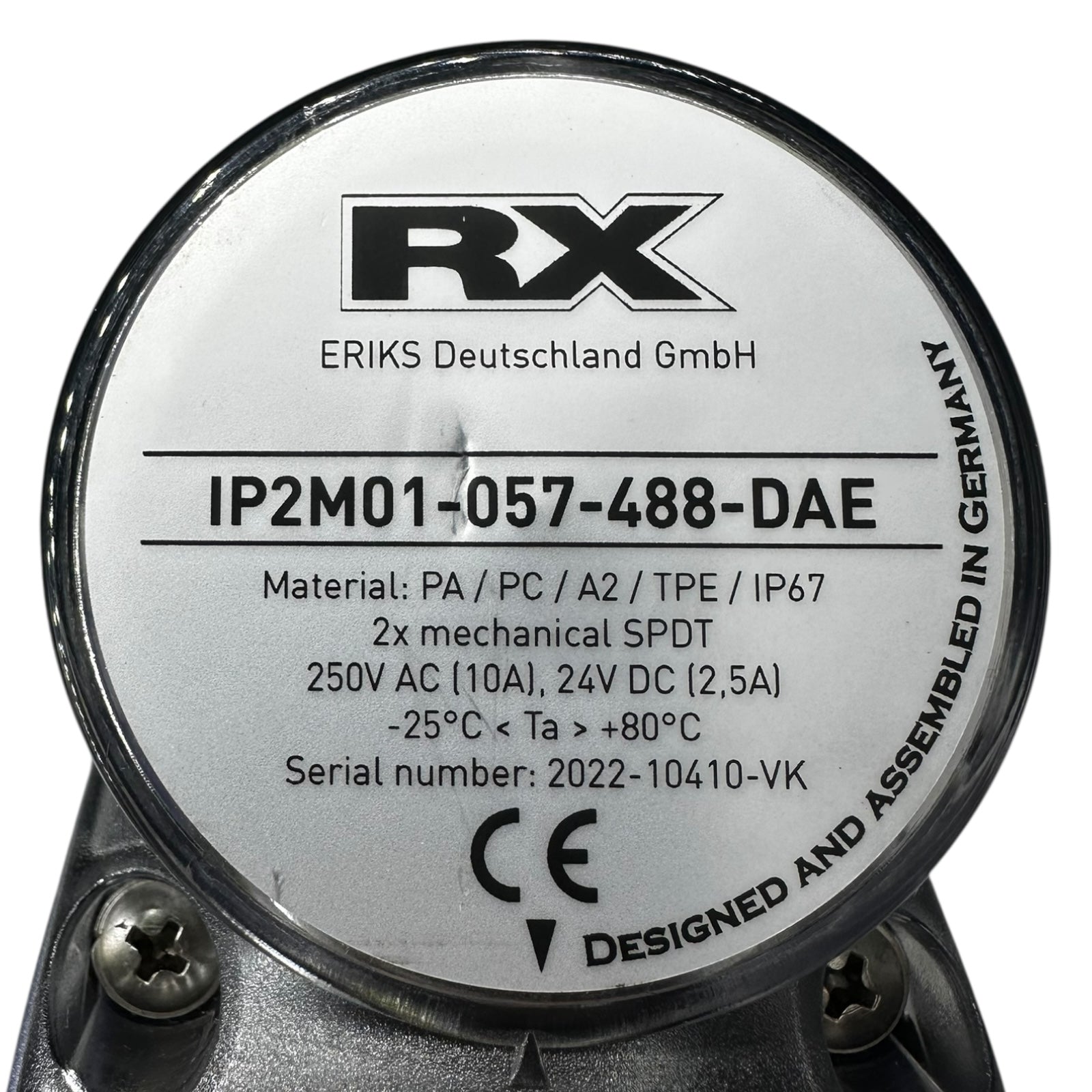 Böhmer Kugelhahn DN16 PN400 mit RX Stellungsanzeige IP67 250V AC/DC Neu