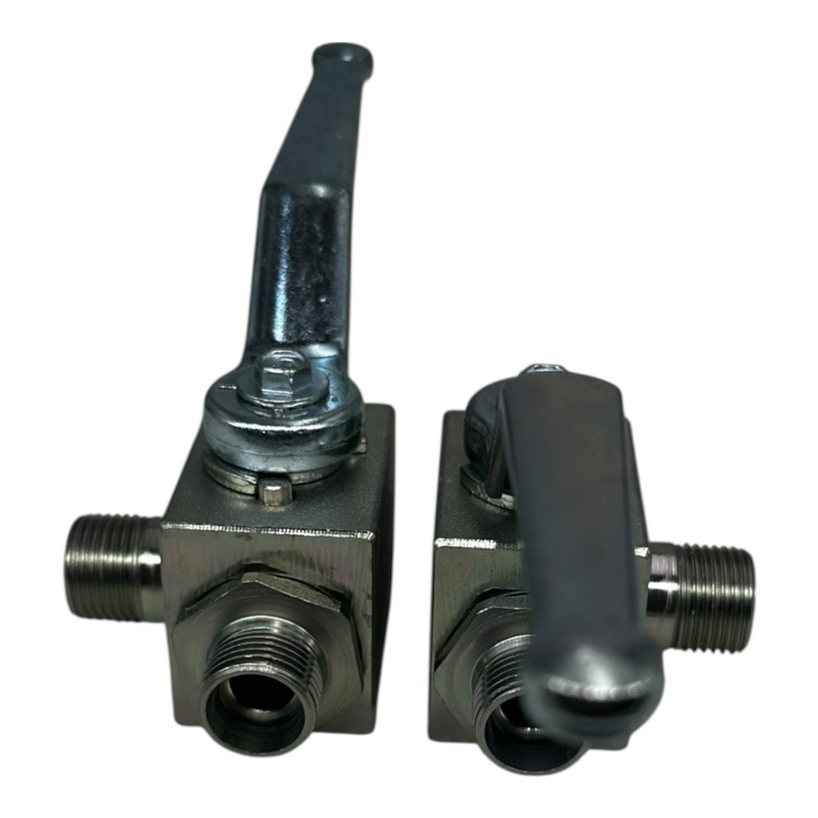 2x Pister BK3 12L 10 1123 1L Kugelhahn 3-Wege Hydraulikventil PN400 neu