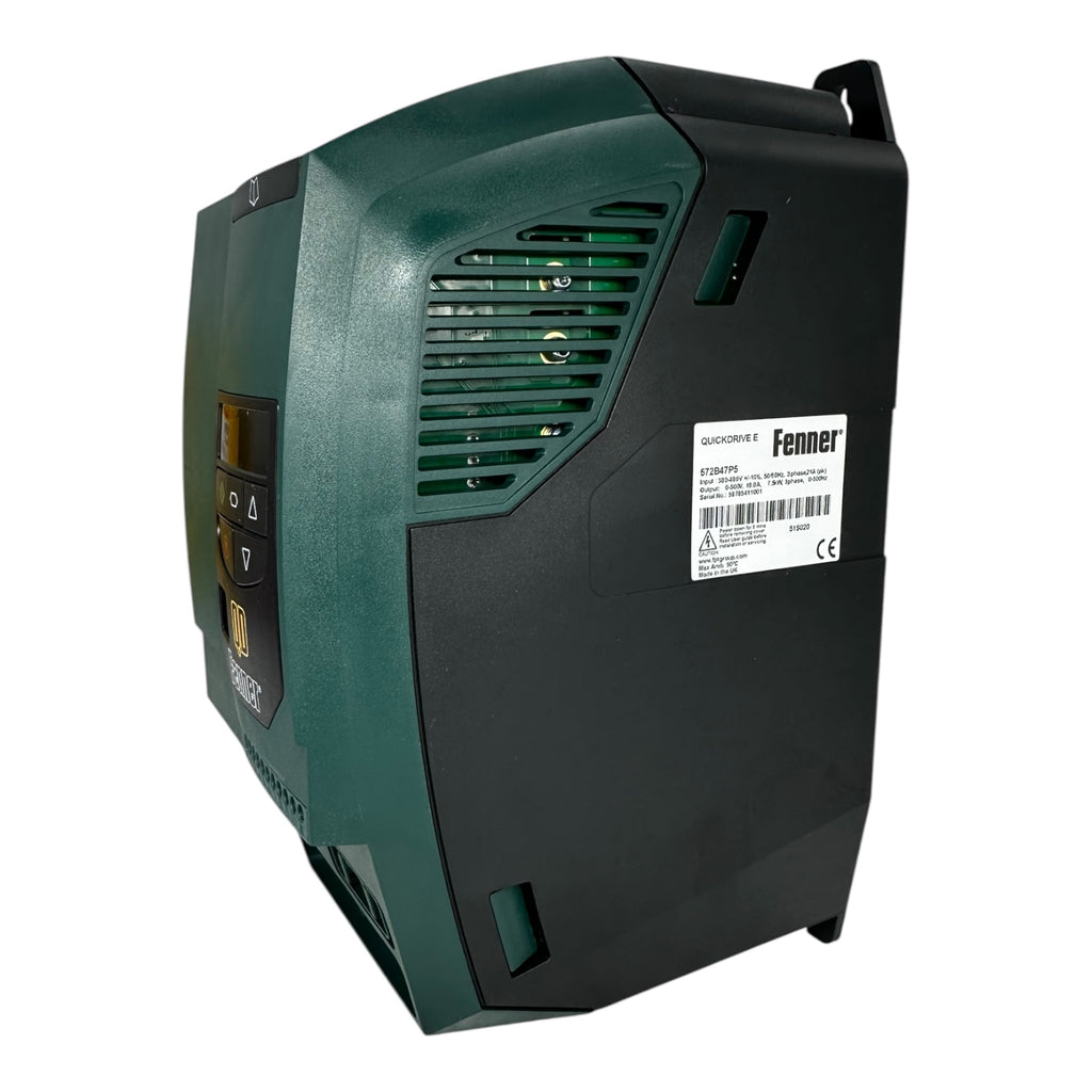 Fenner QuickDrive E 572B47P5 Frequenzumrichter 7,5 kW 18A 3-Phasen 480 V neu
