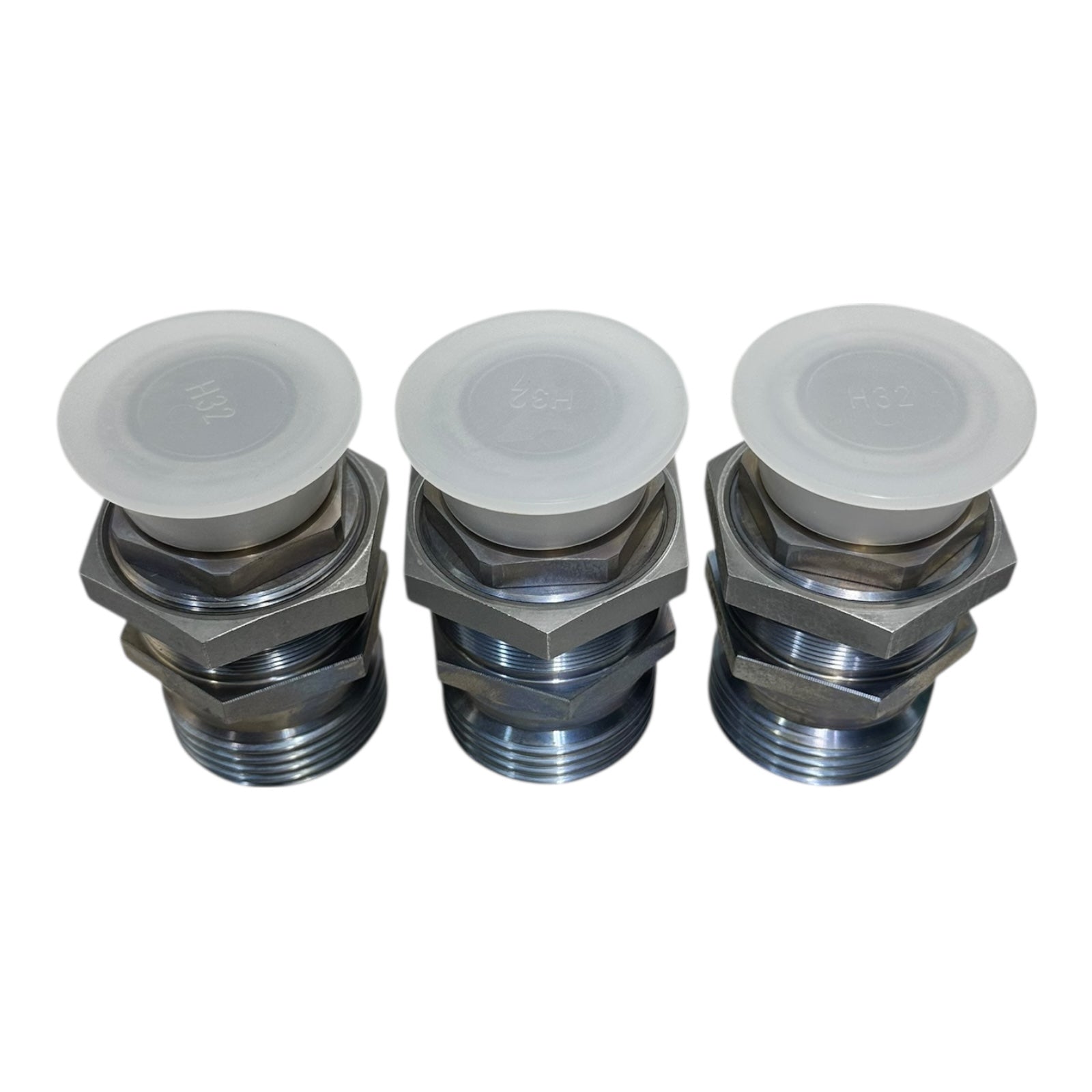 3x Stauff QRC-RH-19-F-30S-S1-W3 Hydraulik Kupplung 6100192701 Edelstahl